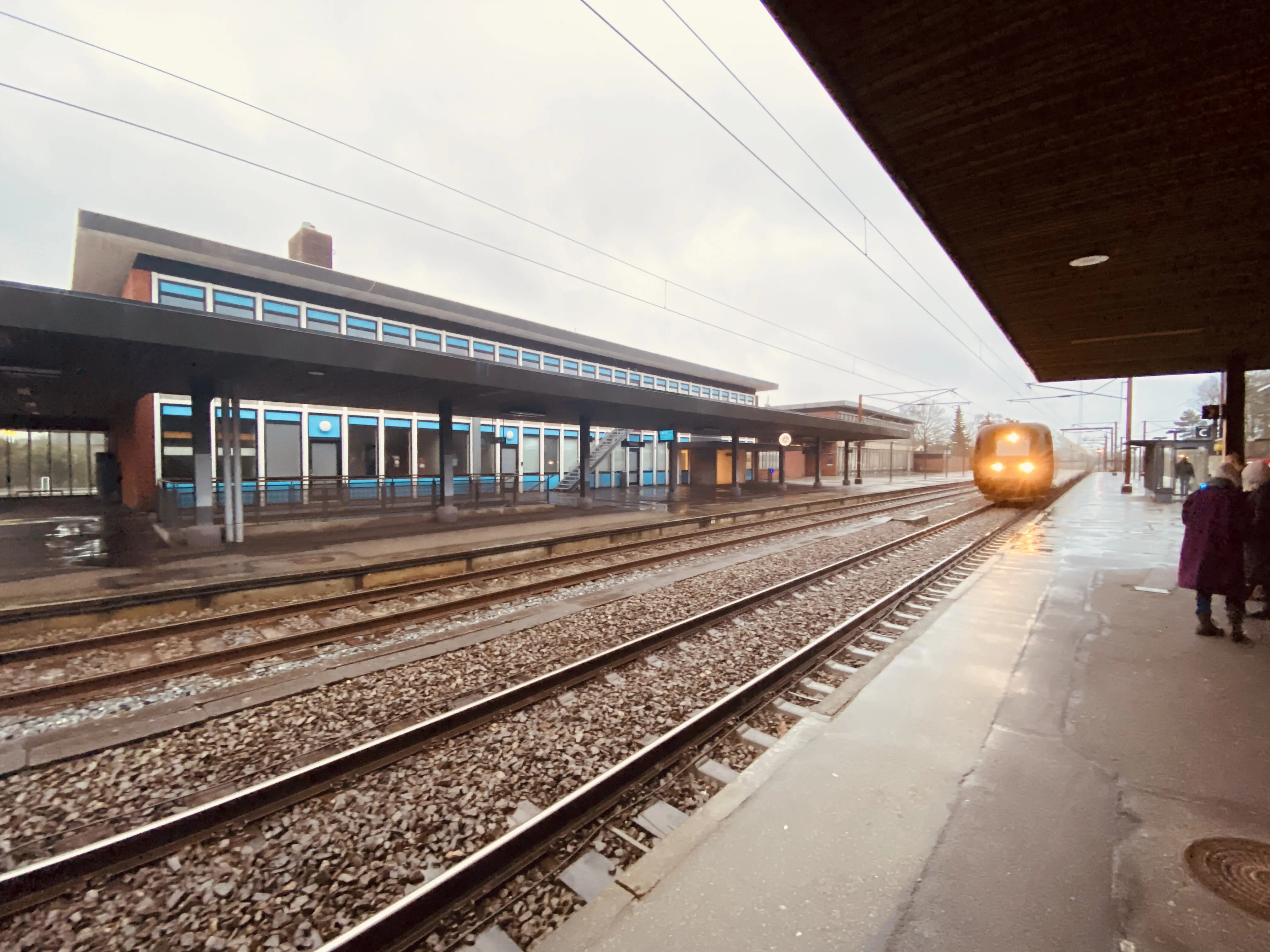 Billede af Vojens Station.