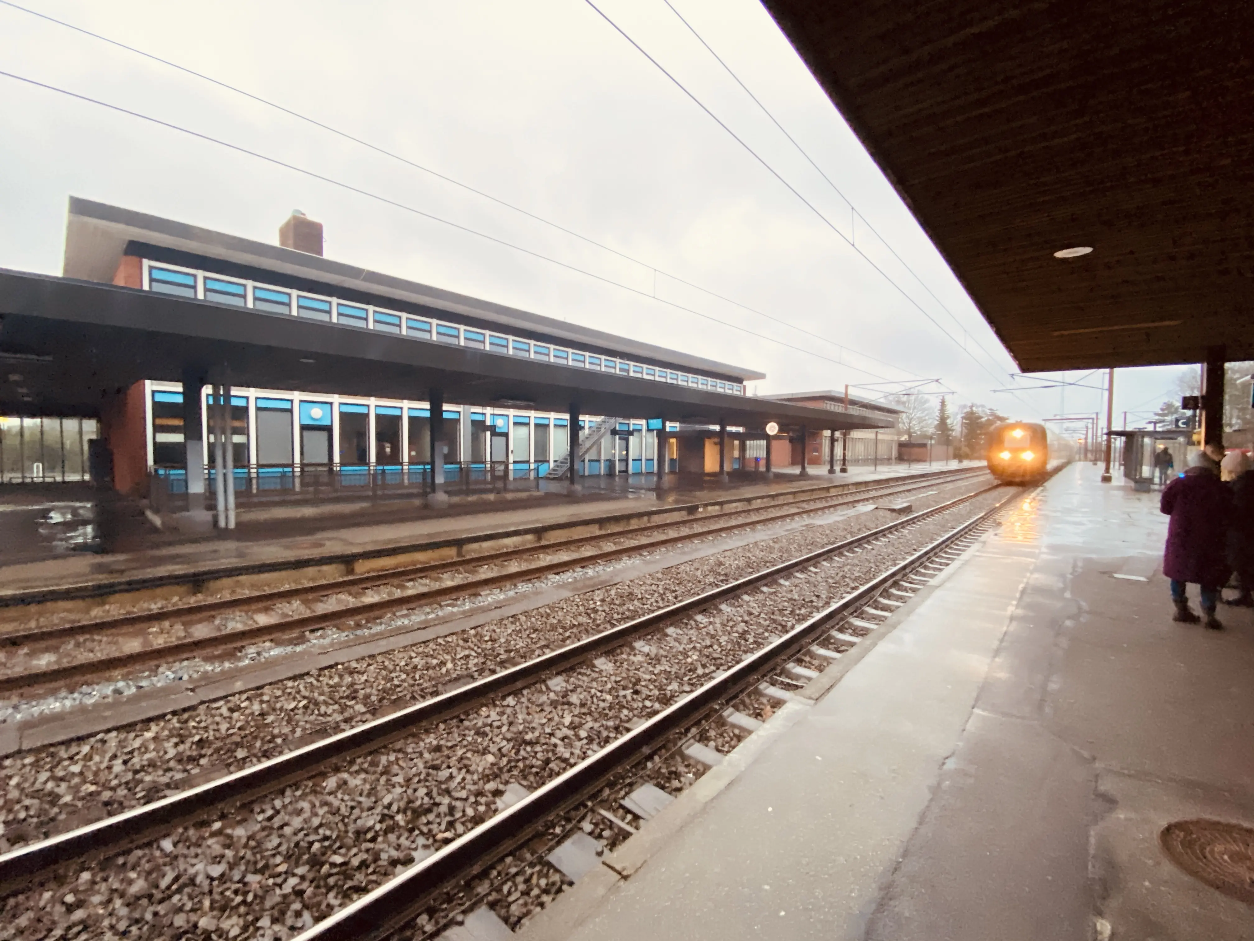 Billede af Vojens Station.