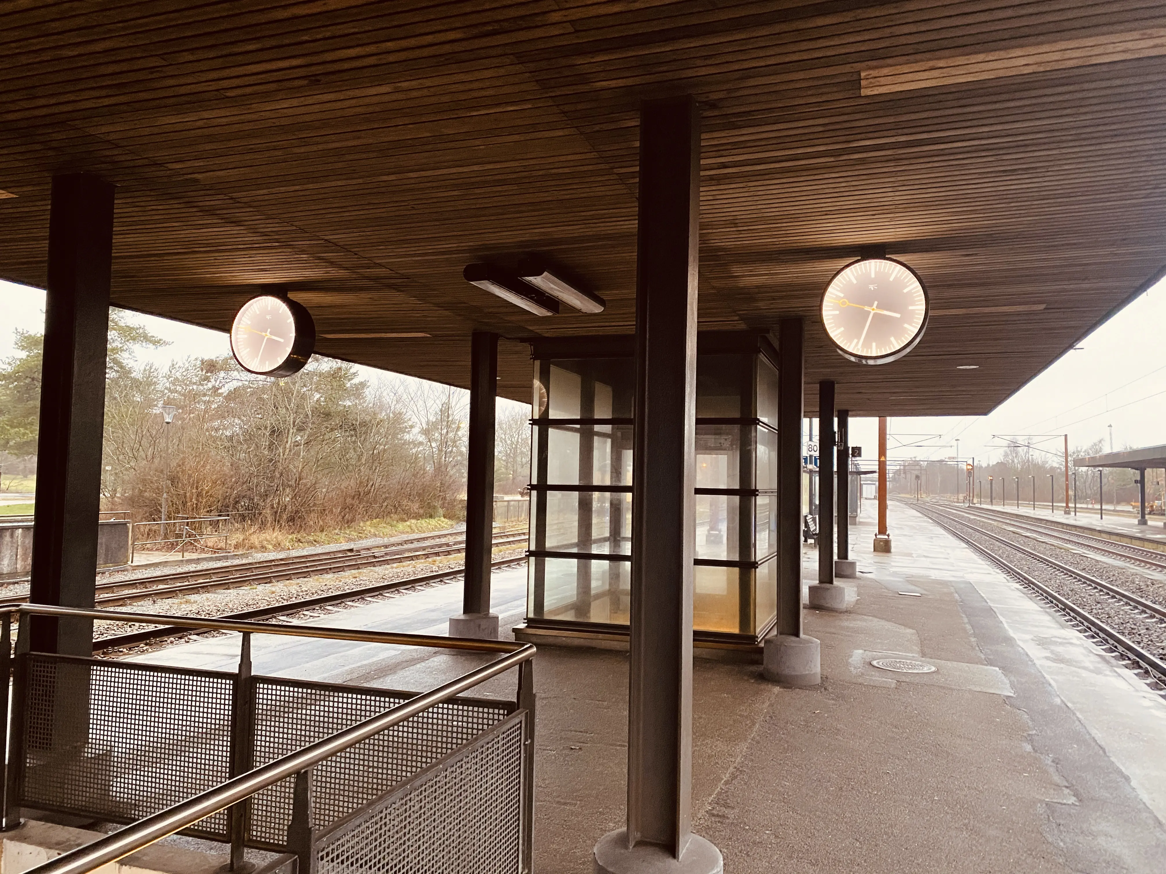 Billede af Vojens Station.