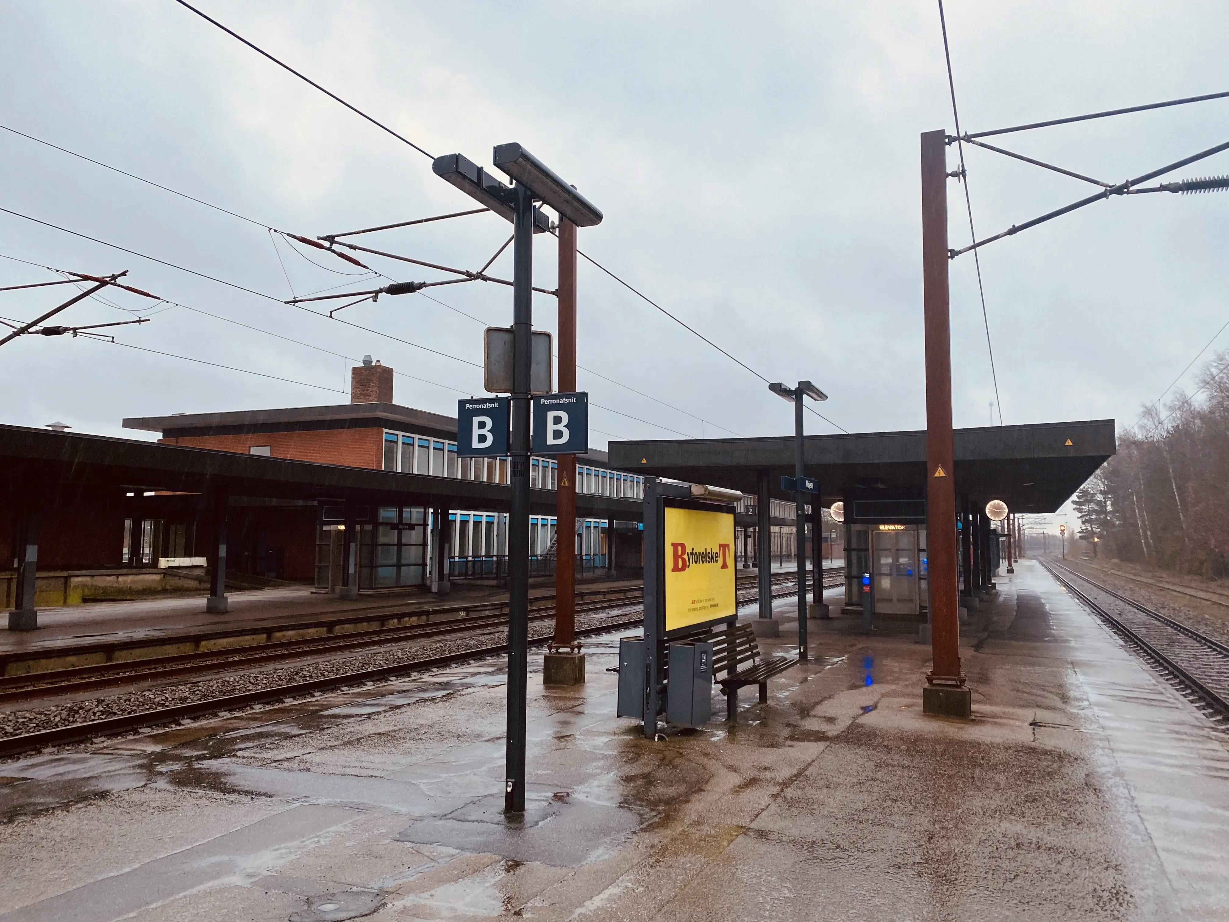Billede af Vojens Station. Billede af Vojens Station.