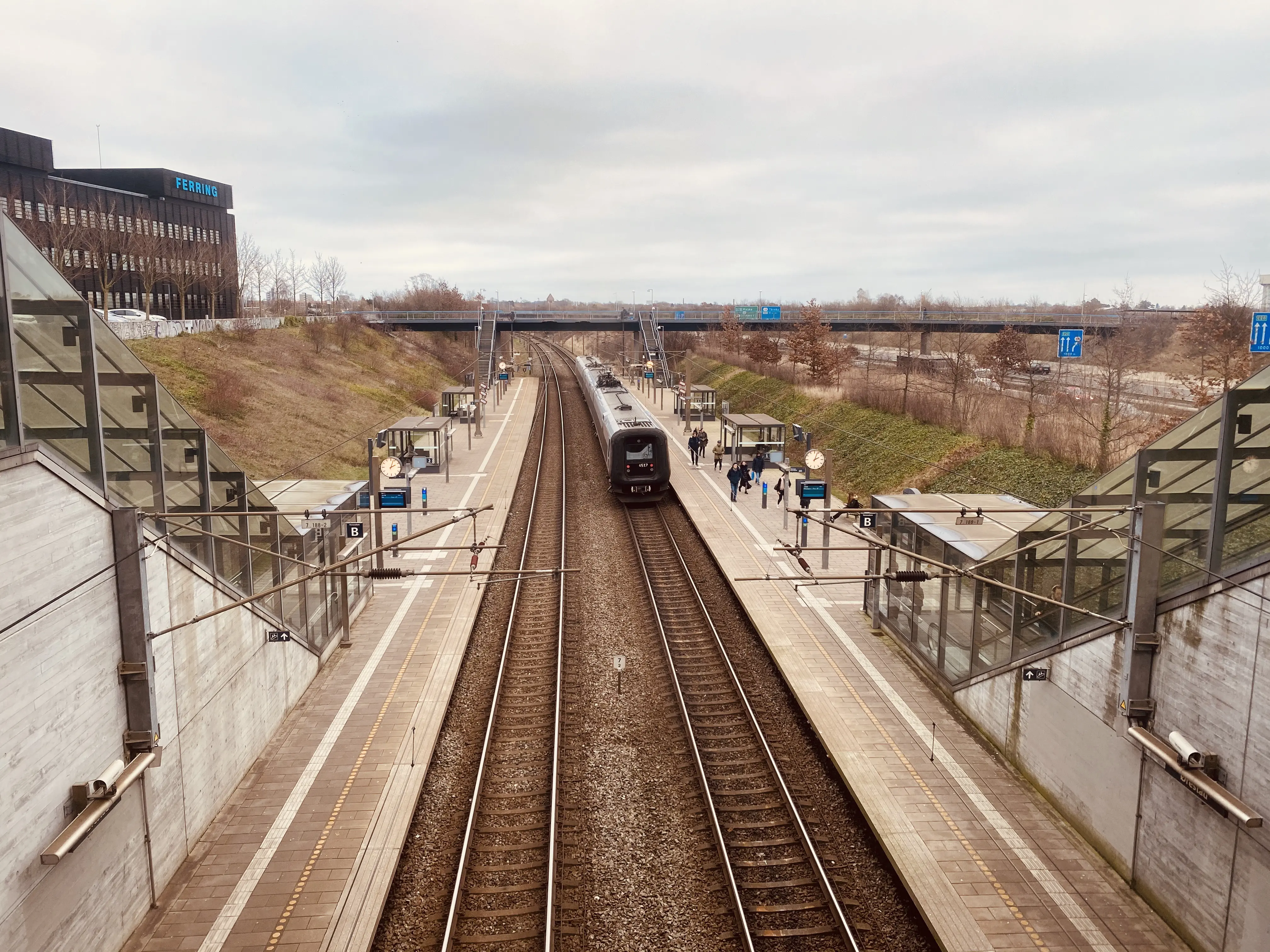 Billede af Ørestad Trinbræt. Billede af Ørestad Trinbræt.