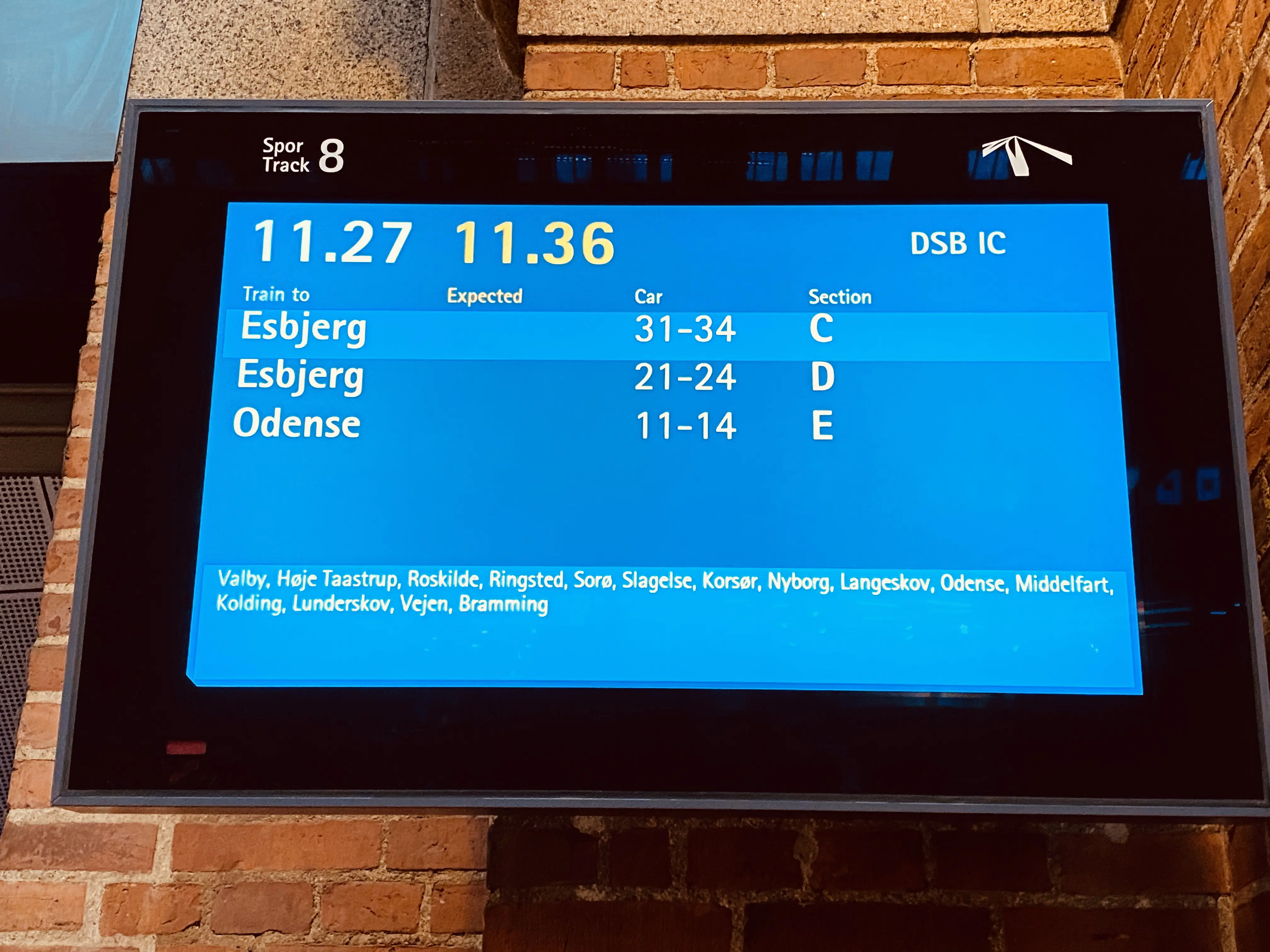 Billede af Slagelse Station. Billede af Slagelse Station.