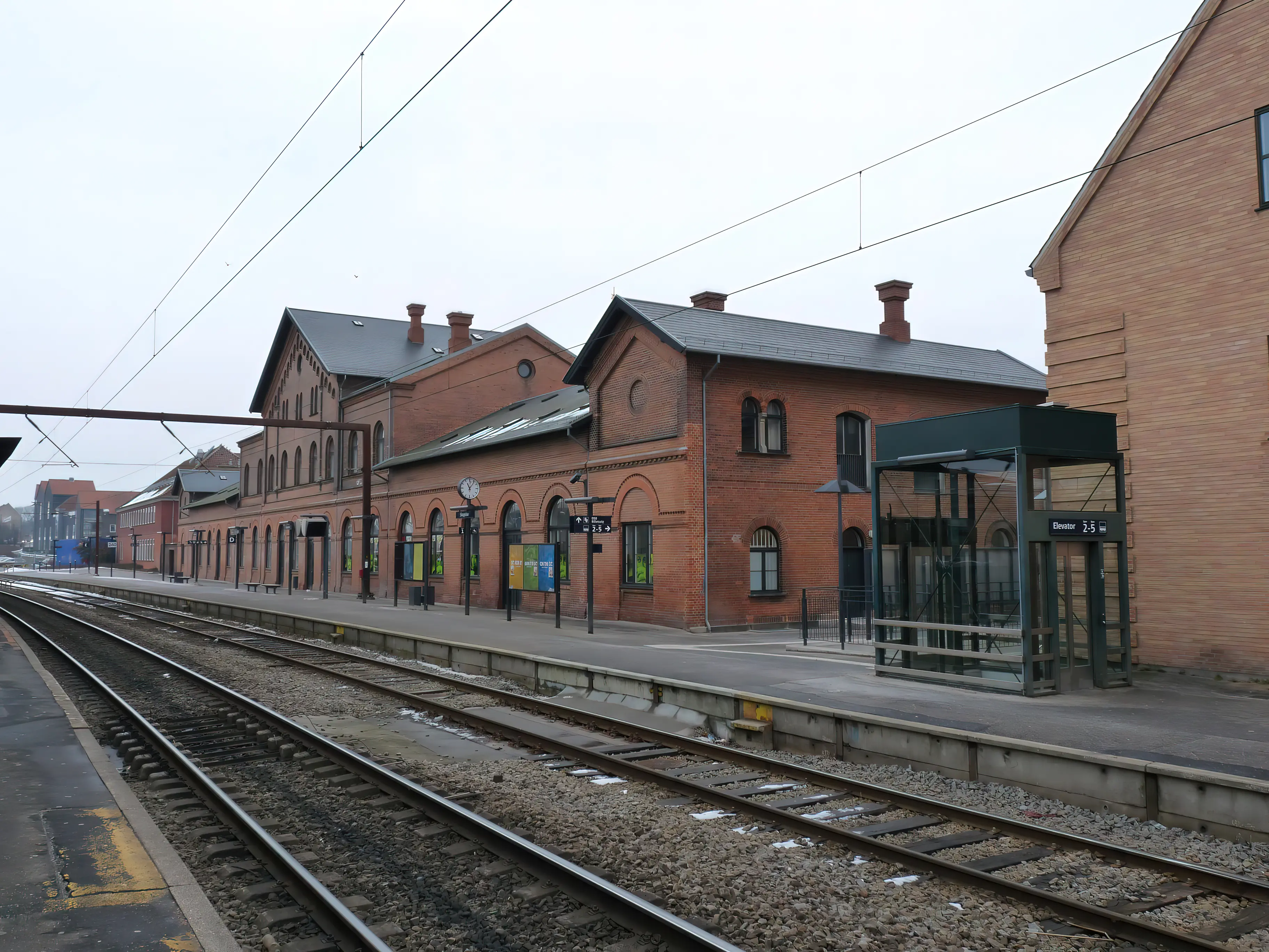 Billede af Slagelse Station. Billede af Slagelse Station.