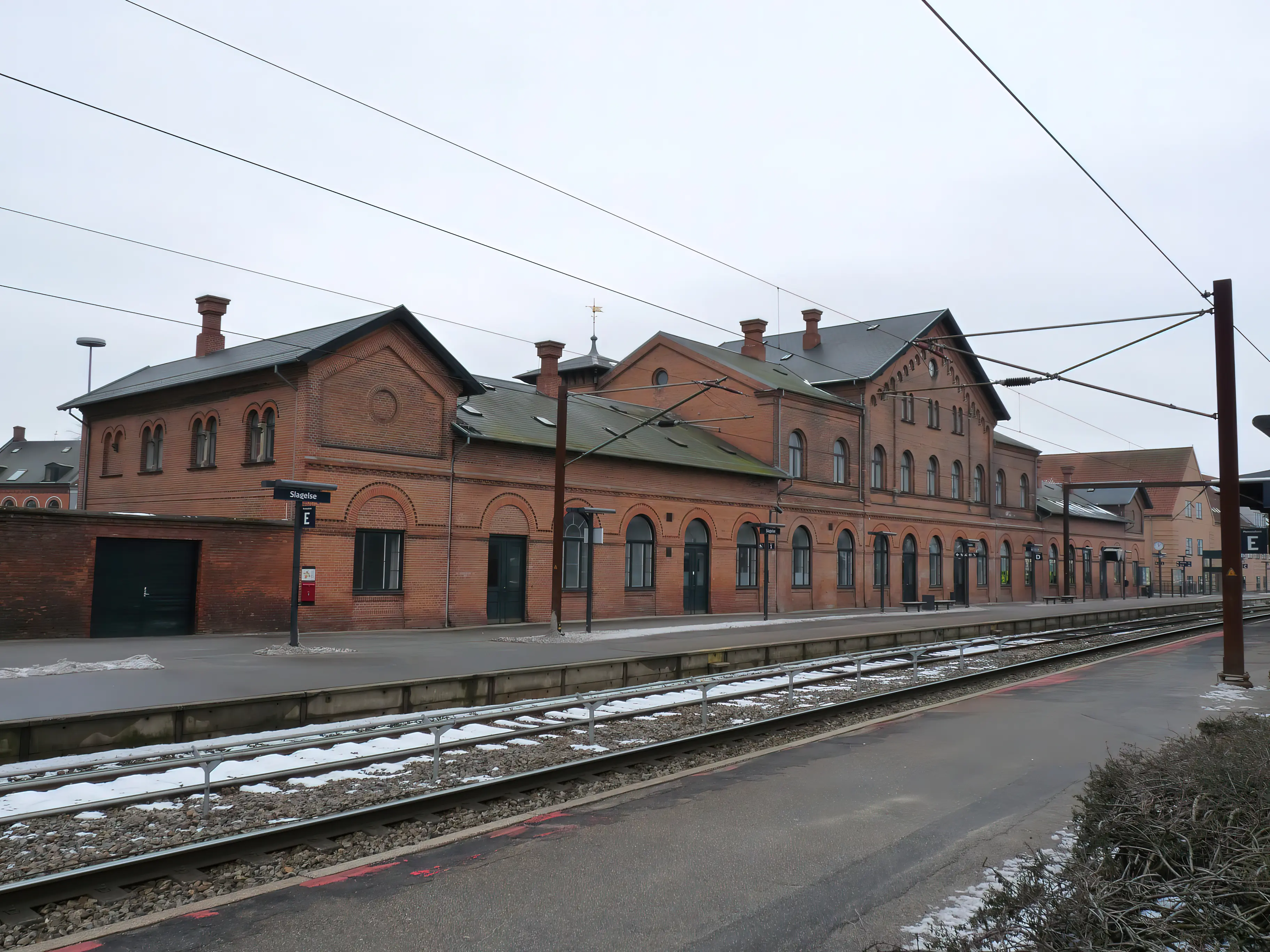 Billede af Slagelse Station. Billede af Slagelse Station.