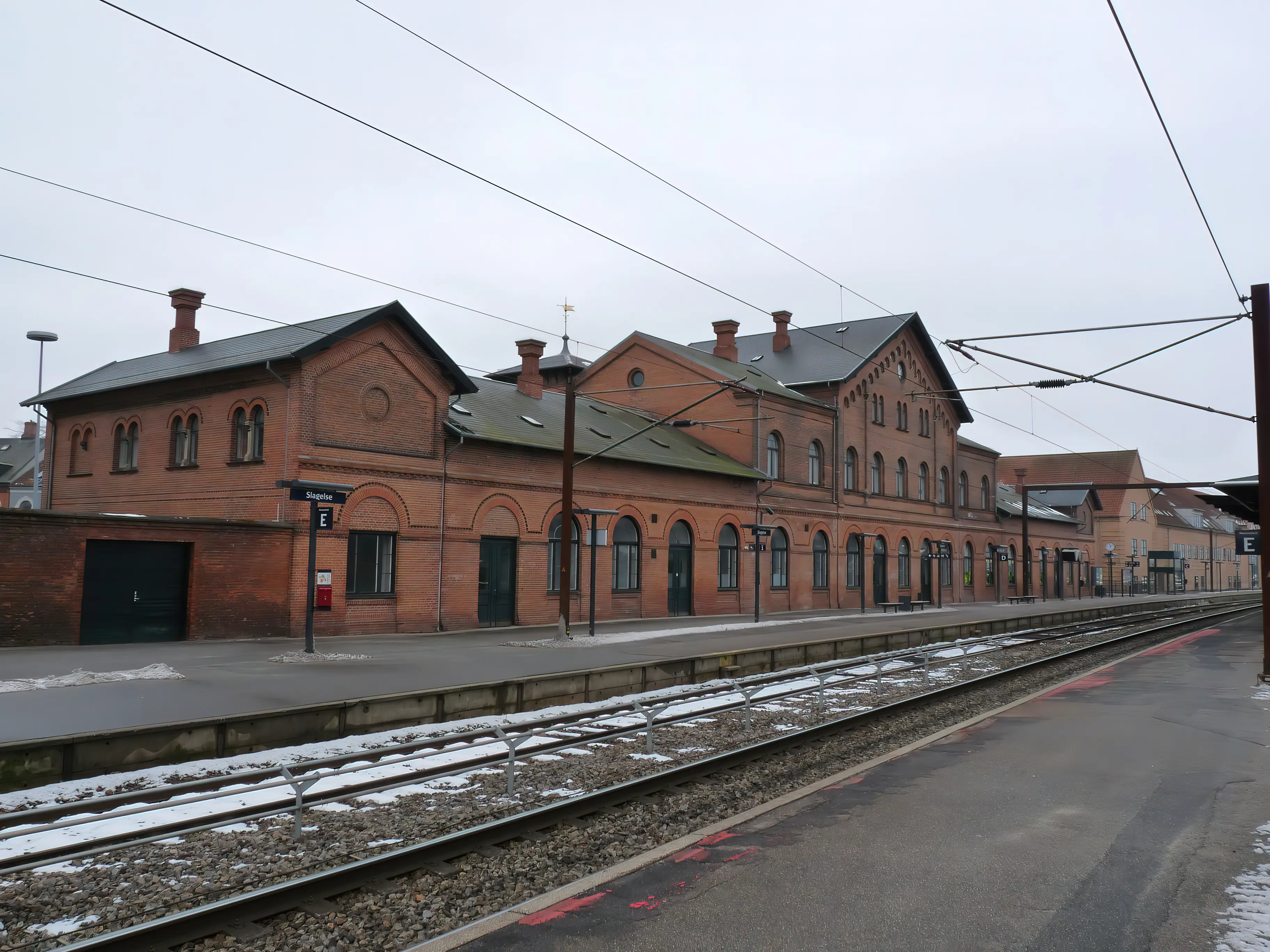 Billede af Slagelse Station. Billede af Slagelse Station.