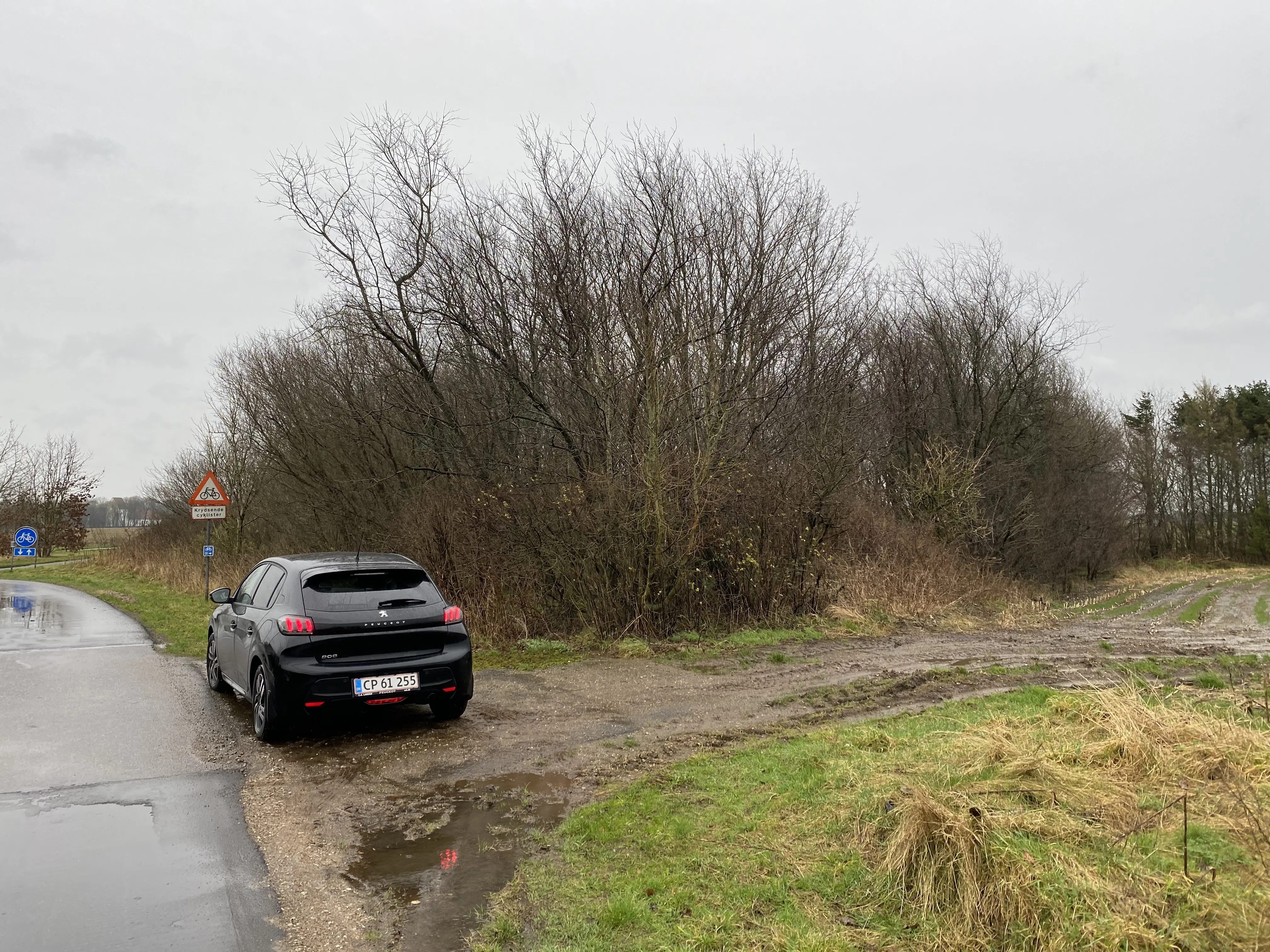 Billede af Hellevad Mølle Trinbræt. Billede af Hellevad Mølle Trinbræt.