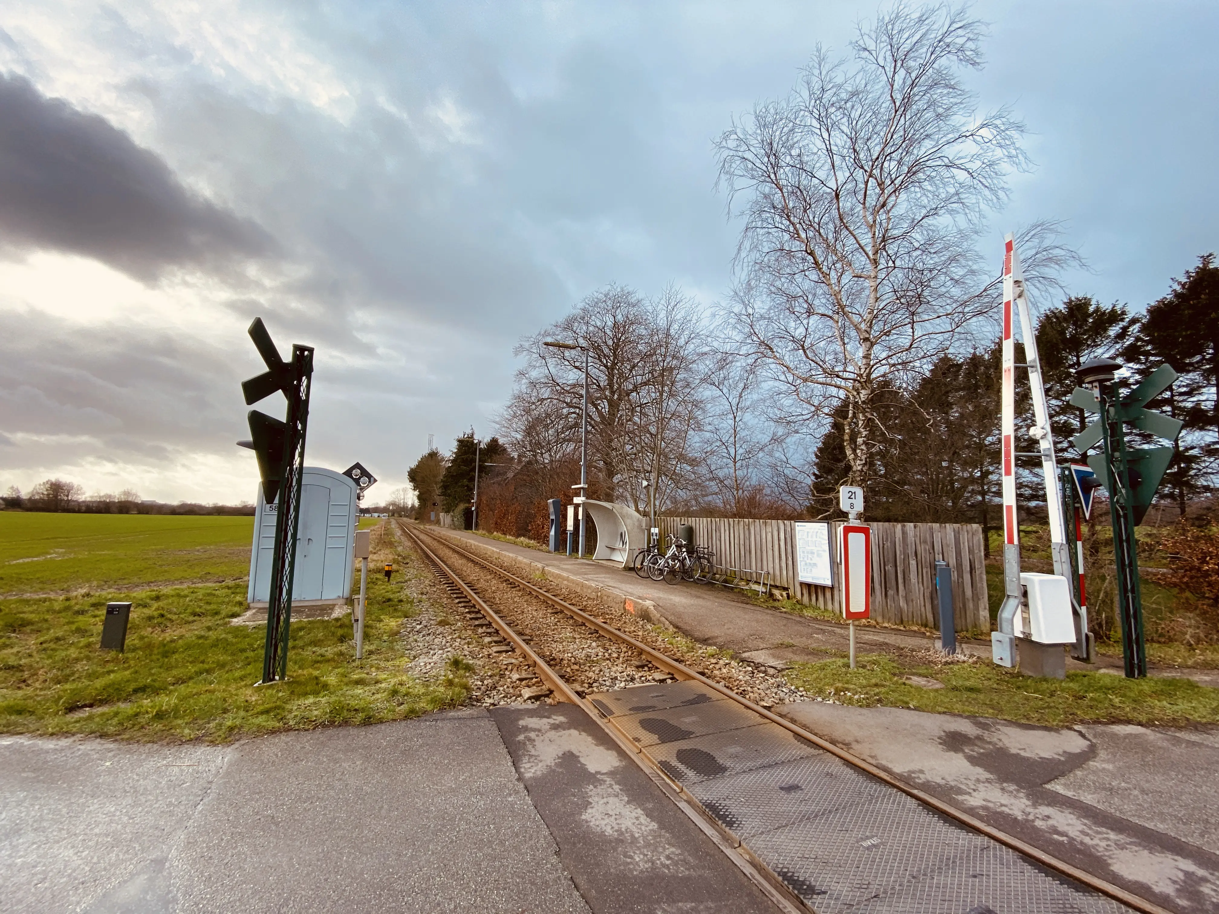 Billede af Tokkerup Trinbræt. Billede af Tokkerup Trinbræt.