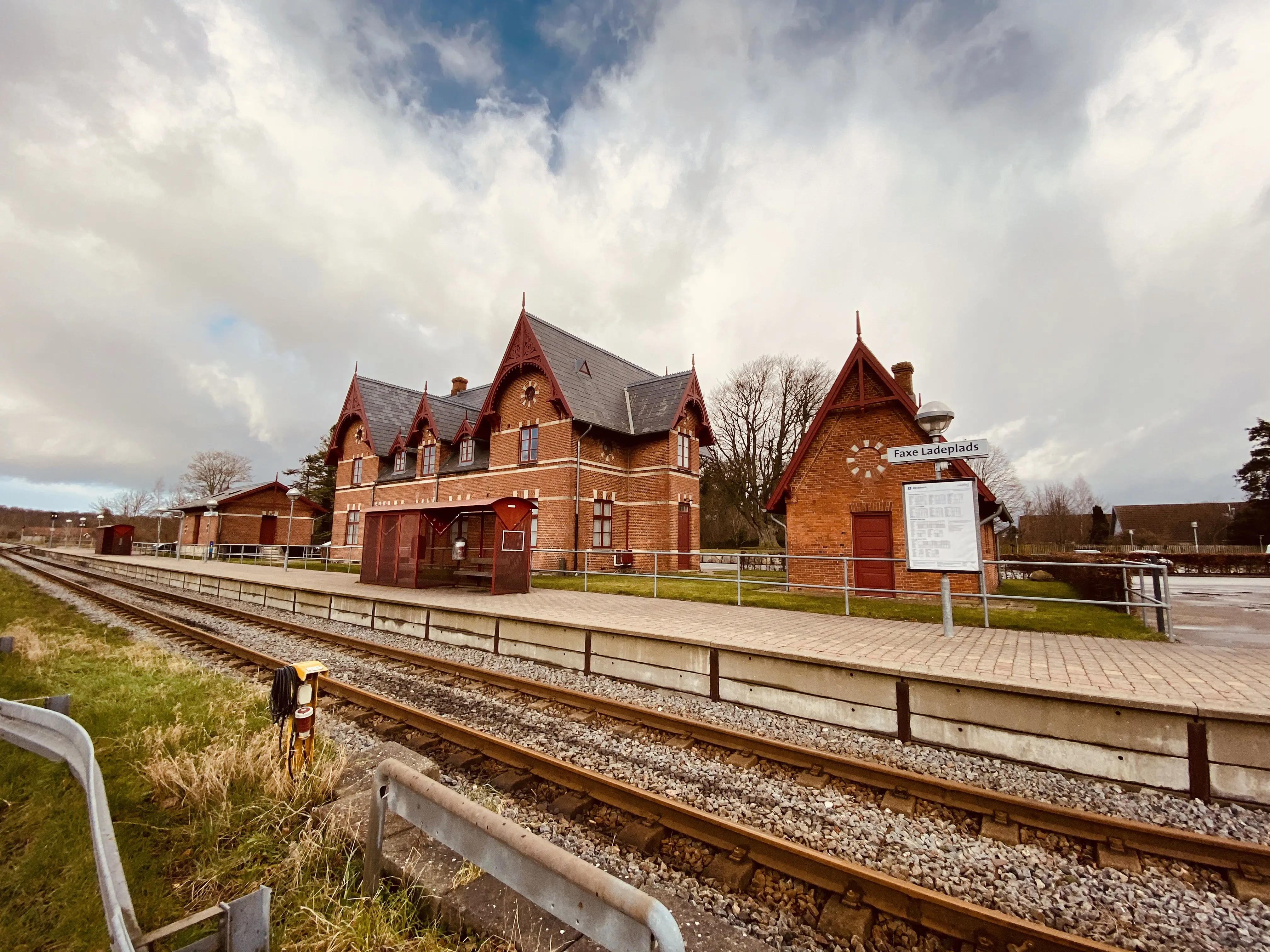 Billede af Faxe Ladeplads Station. Billede af Faxe Ladeplads Station.