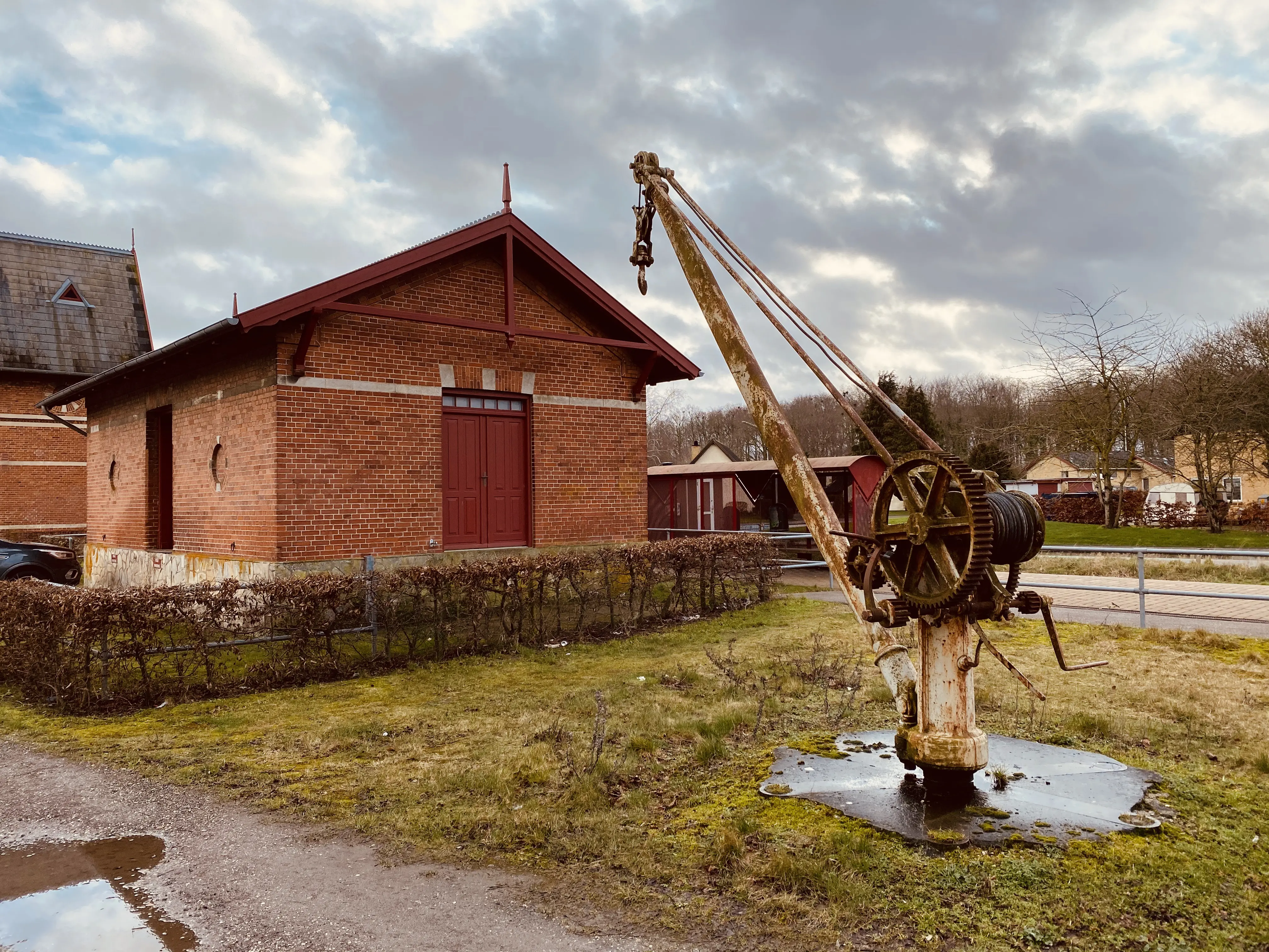 Billede af Faxe Ladeplads Station.