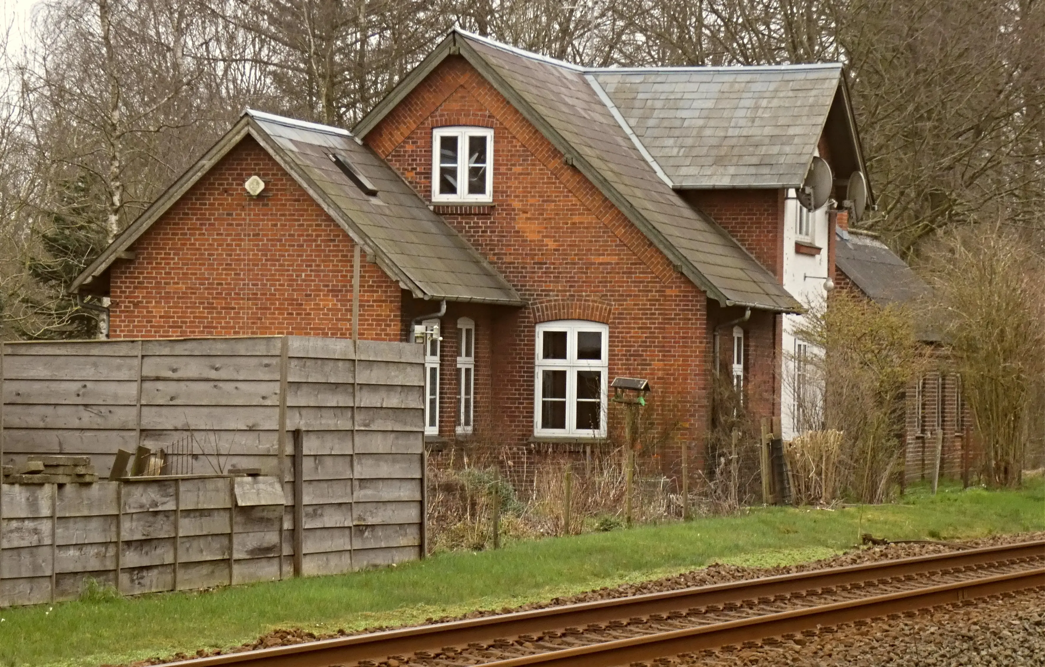 Billede af Mølvang Station.