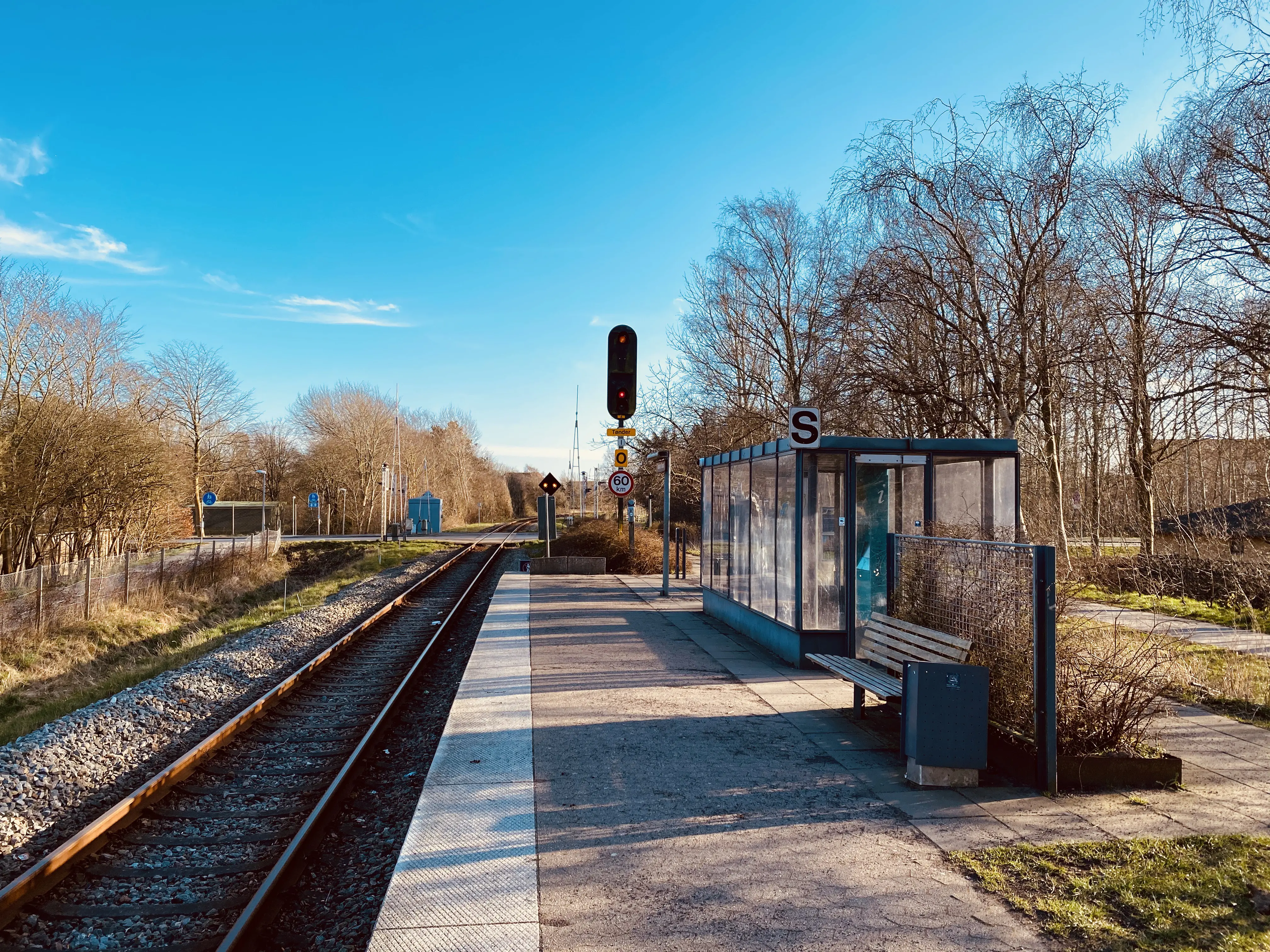 Billede af Tønder Nord Trinbræt.