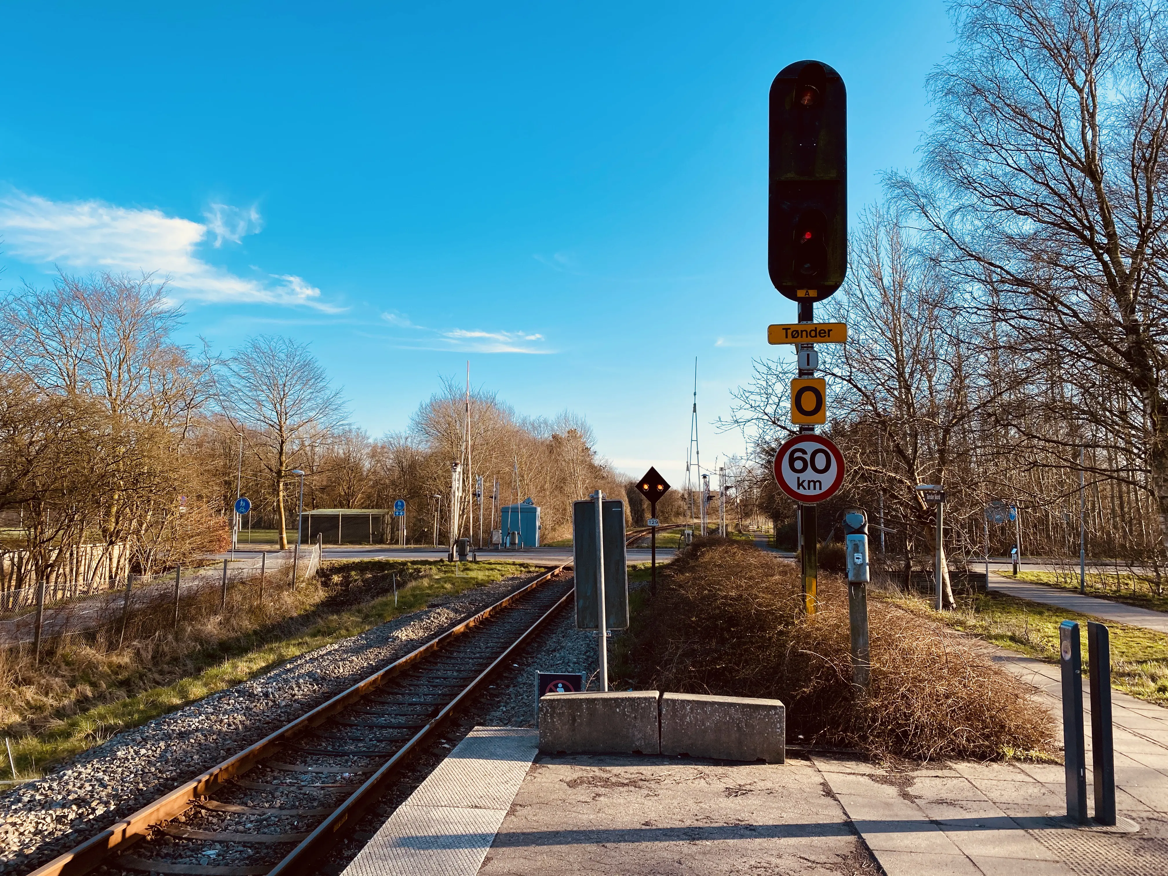 Billede af Tønder Nord Trinbræt.