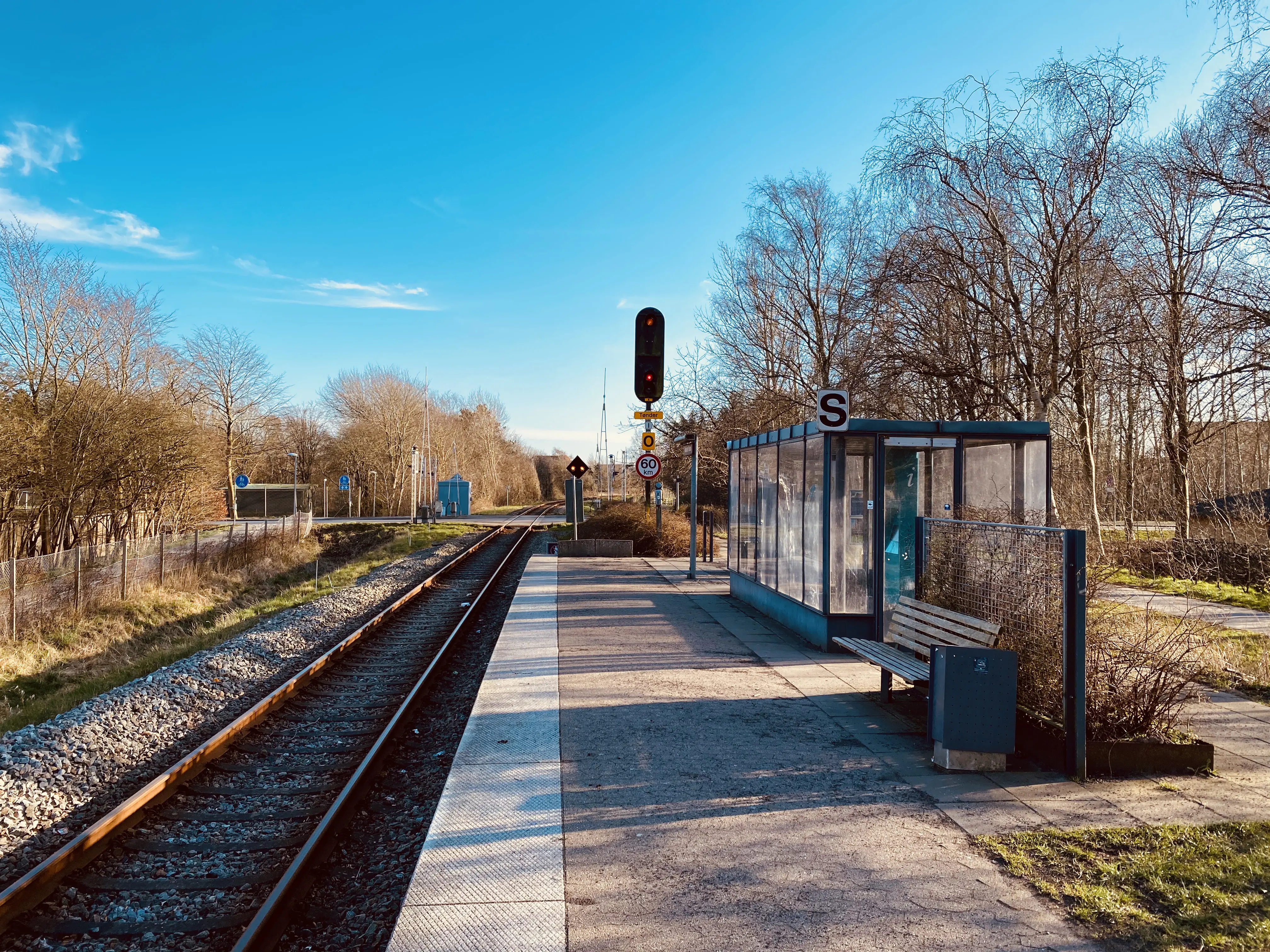 Billede af Tønder Nord Trinbræt. Billede af Tønder Nord Trinbræt.