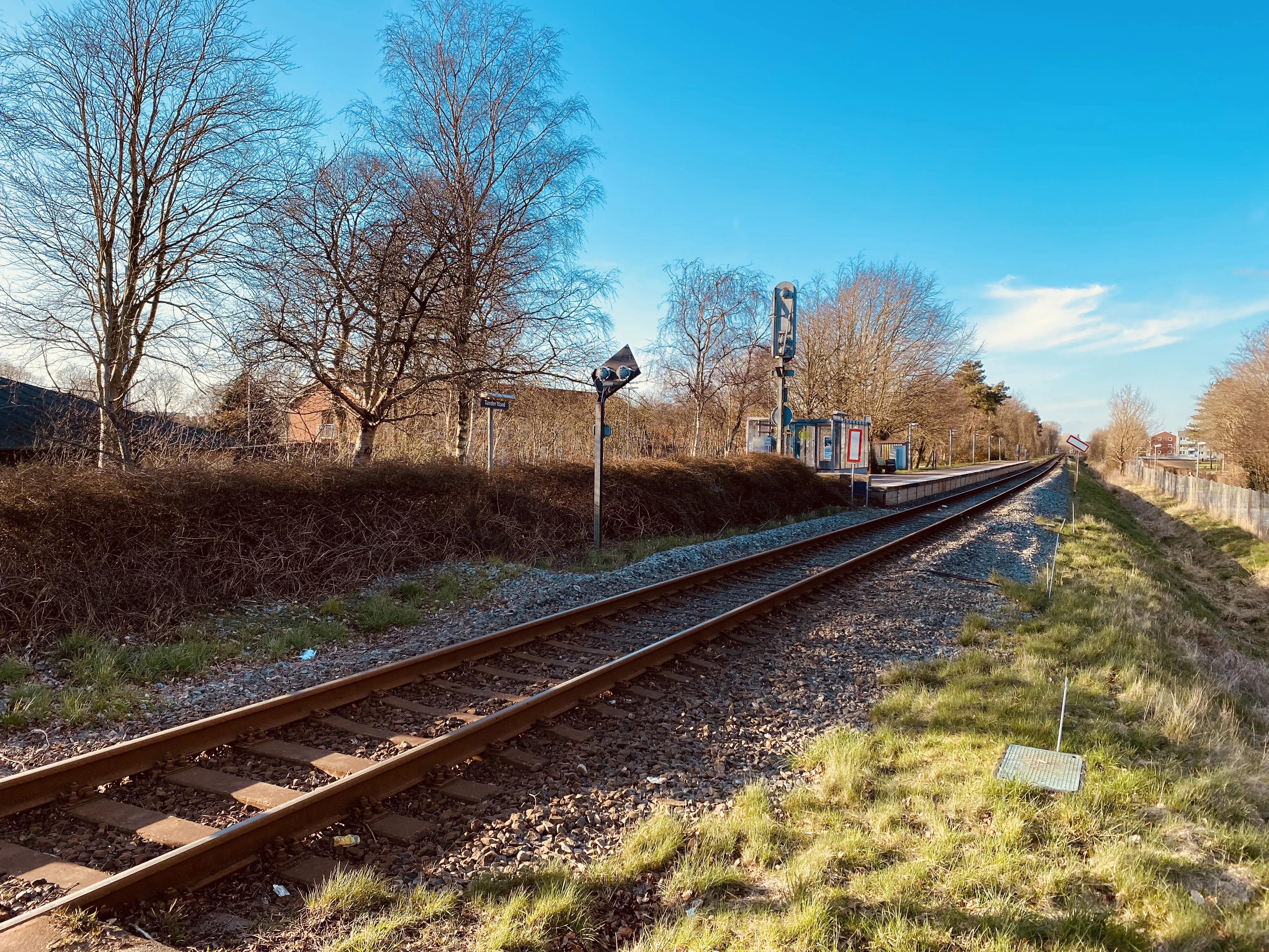 Billede af Tønder Nord Trinbræt.