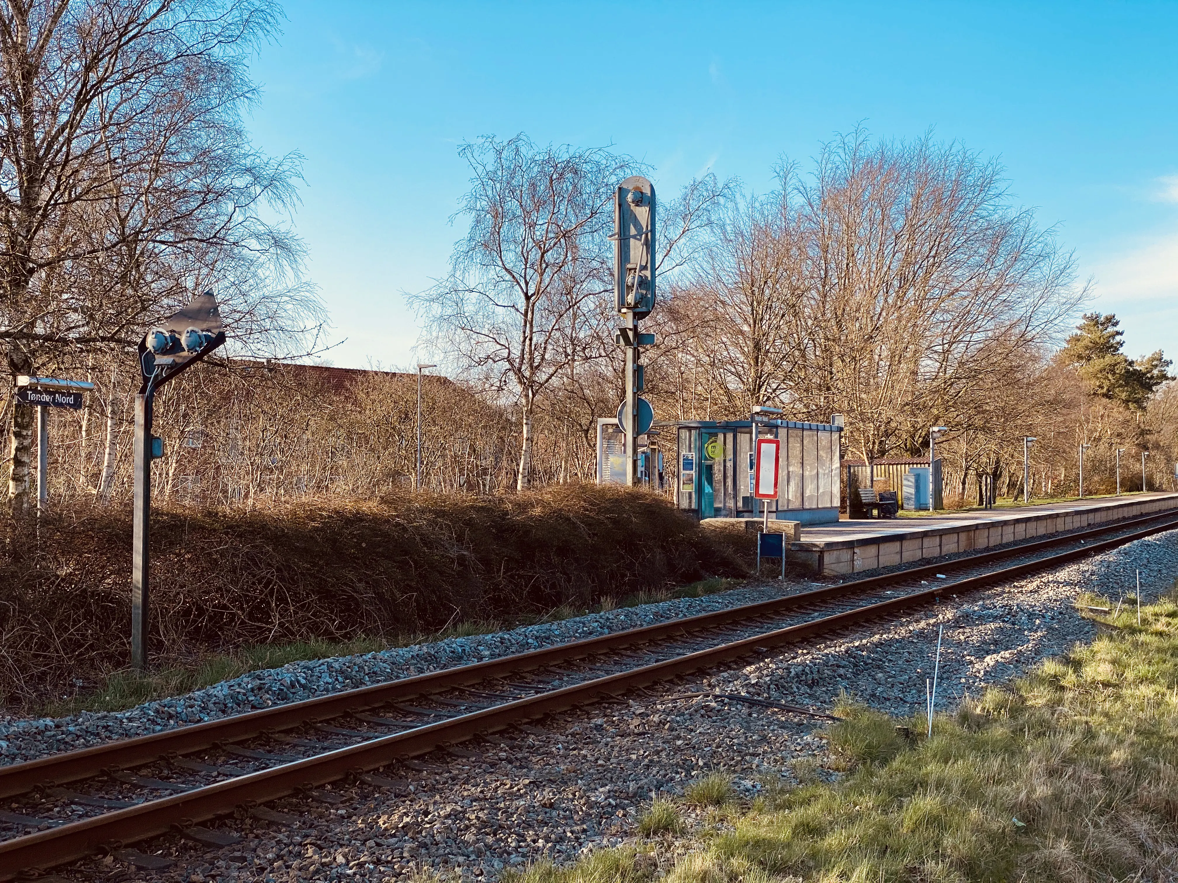 Billede af Tønder Nord Trinbræt. Billede af Tønder Nord Trinbræt.