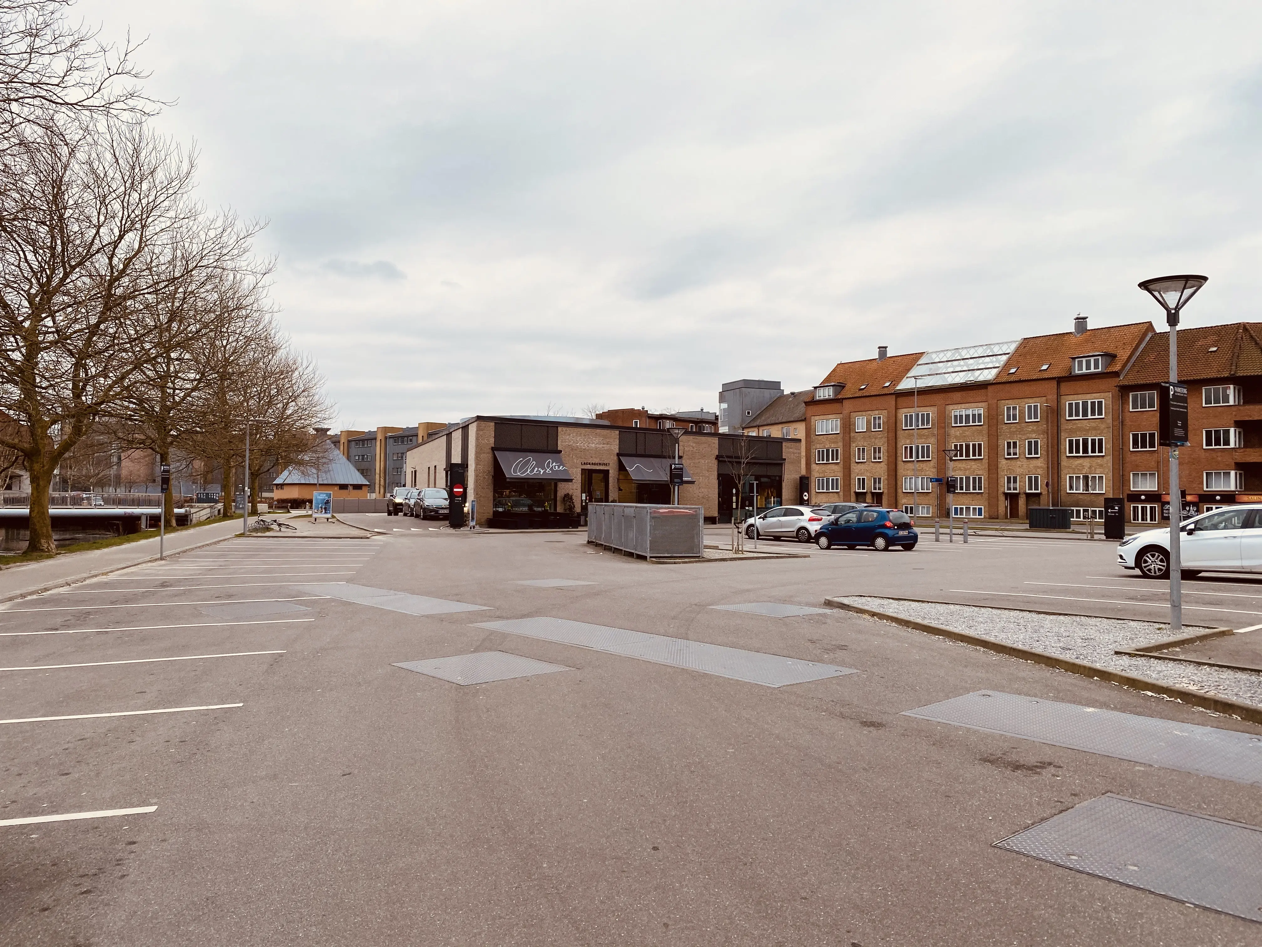 Billede af Kolding Sydbanegård, som er nedrevet, men har ligget her ud for Lagkagehuset.