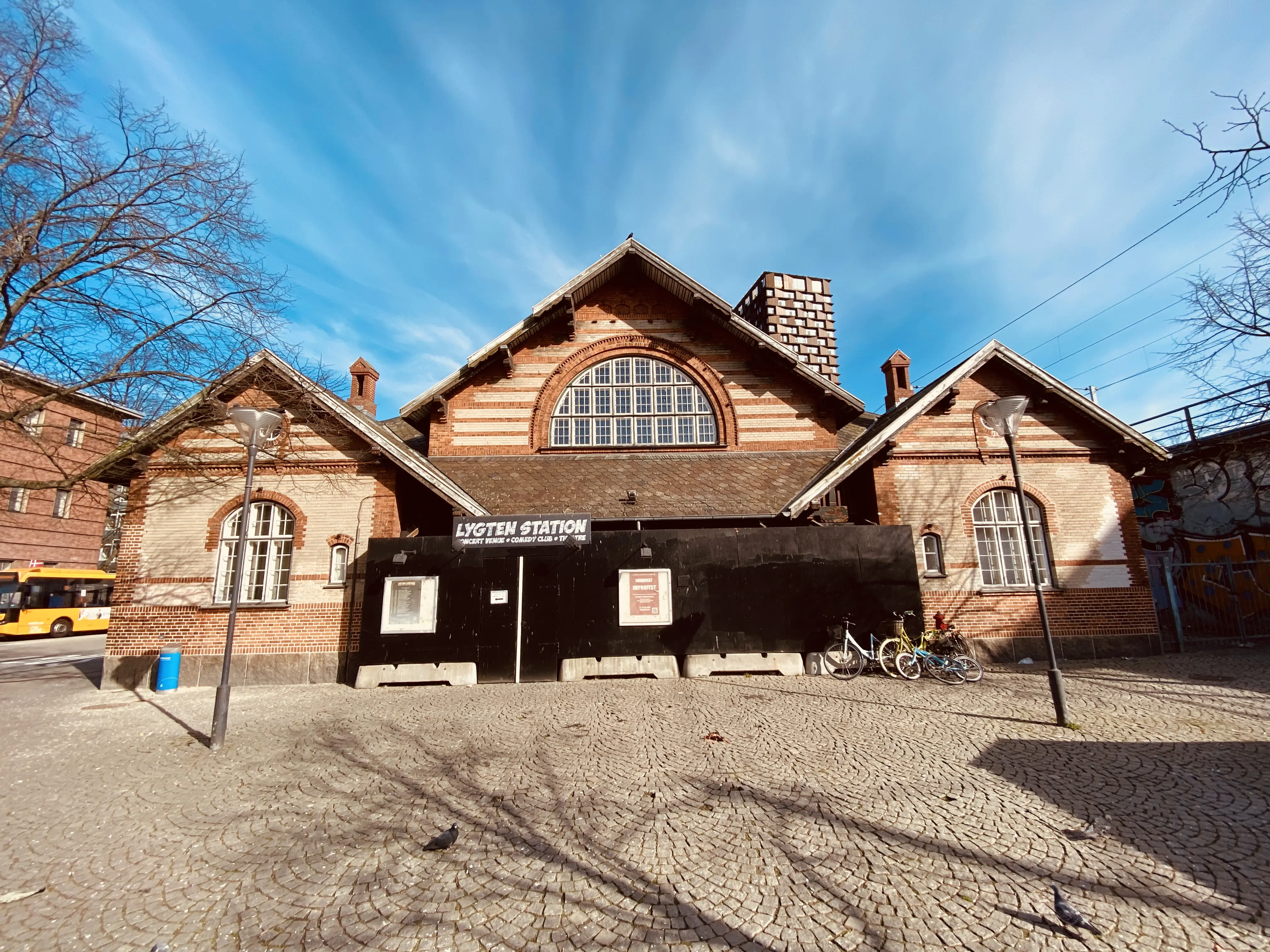 Billede af København Lygten Station.