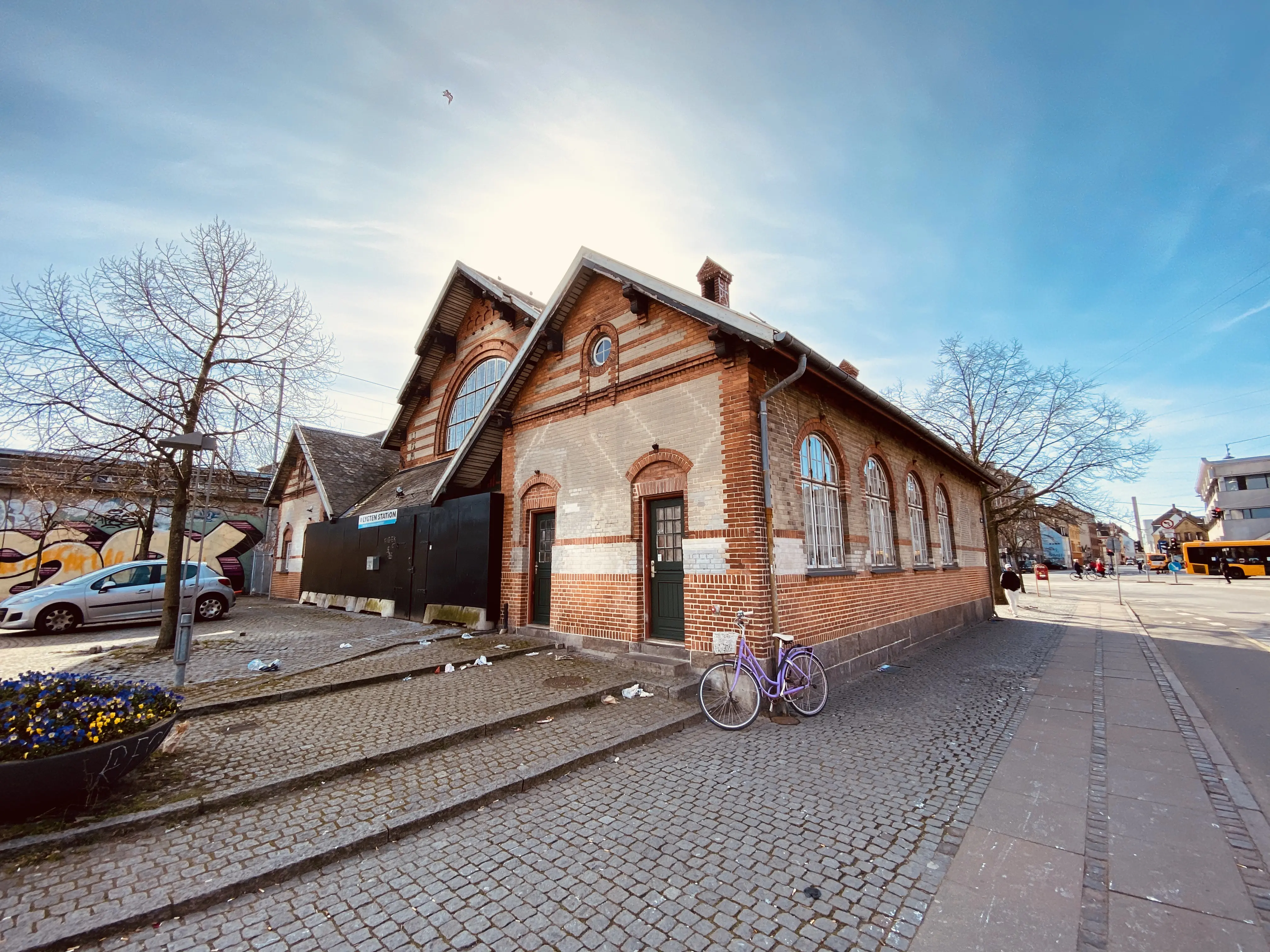 Billede af København Lygten Station.