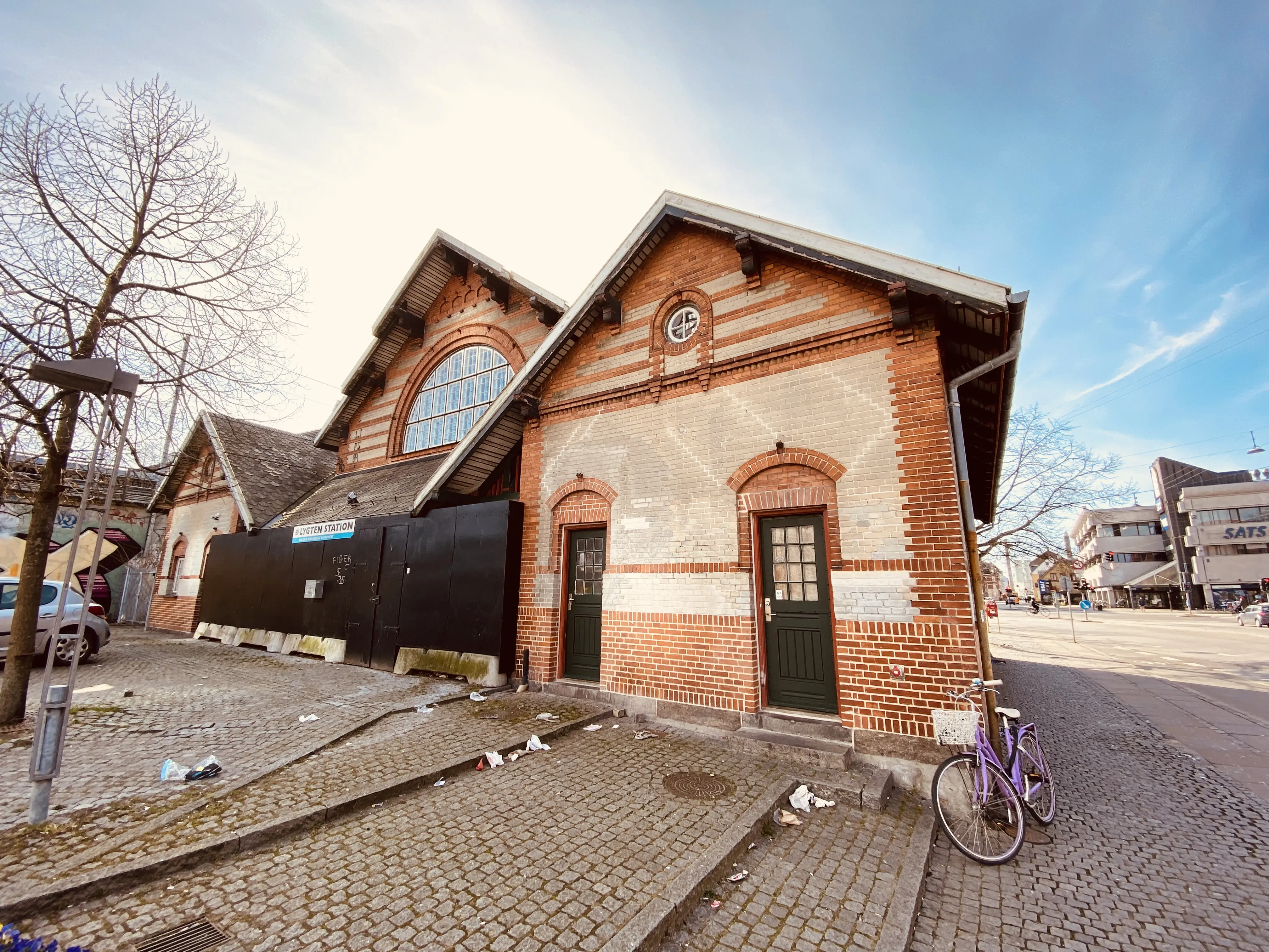 Billede af København Lygten Station.