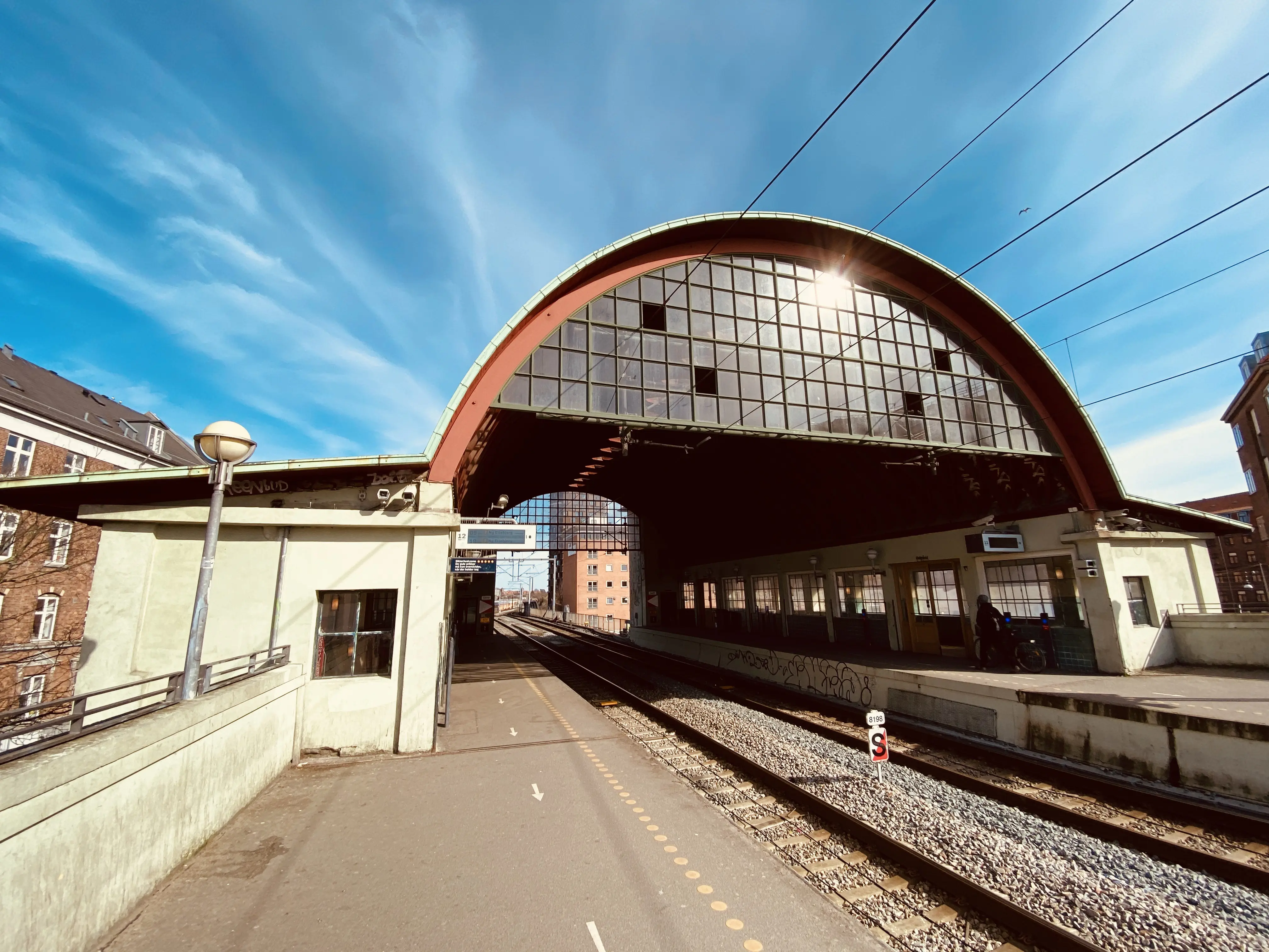 Billede af Nørrebro S-togsstation. Billede af Nørrebro S-togsstation.