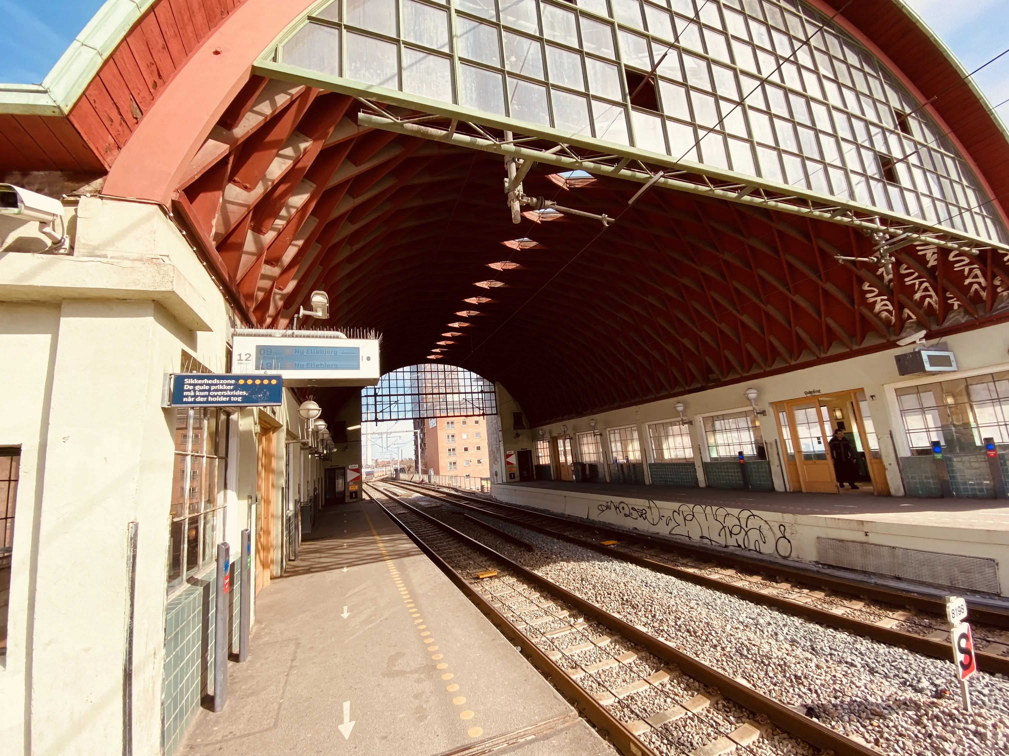 Billede af Nørrebro S-togsstation.