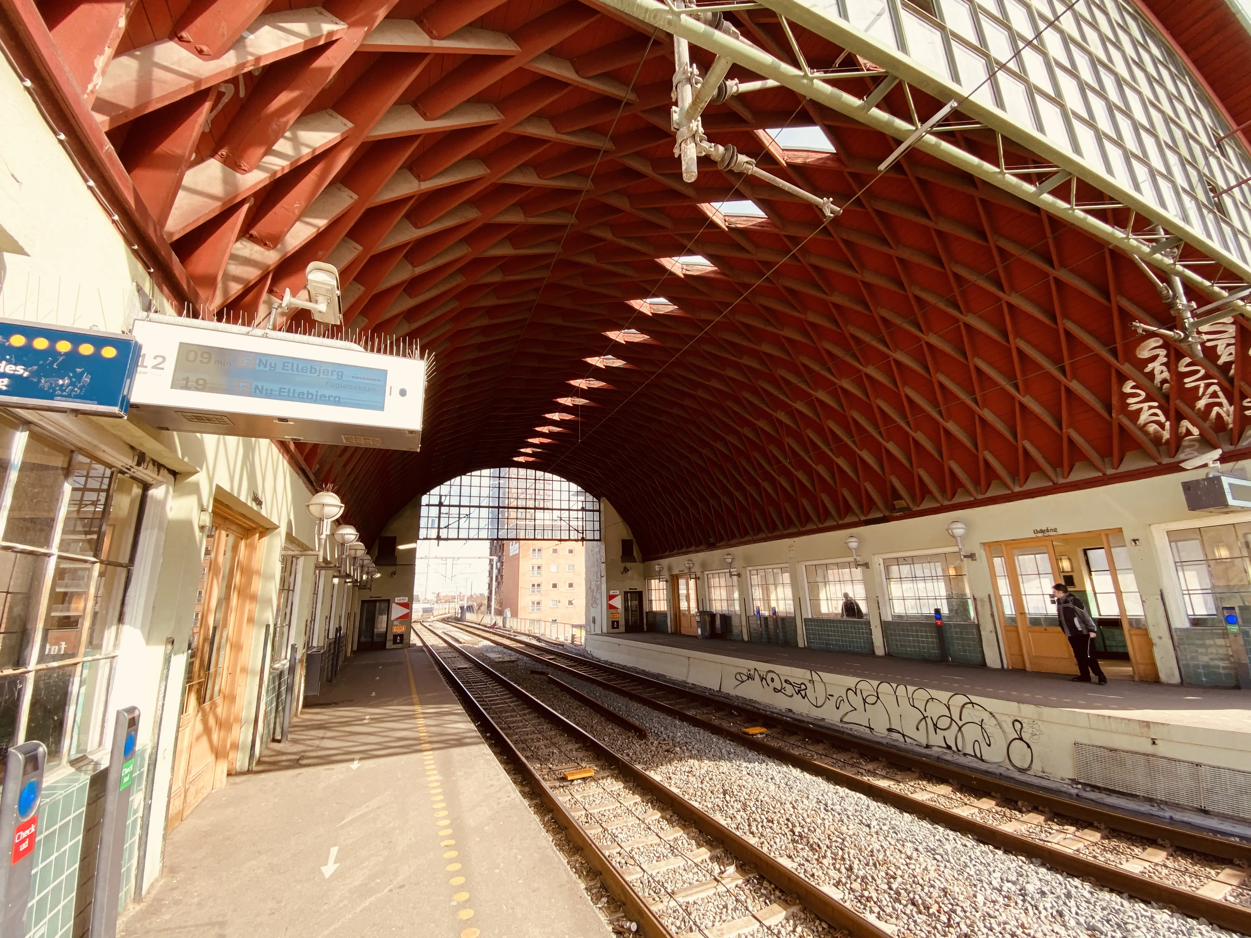 Billede af Nørrebro S-togsstation.