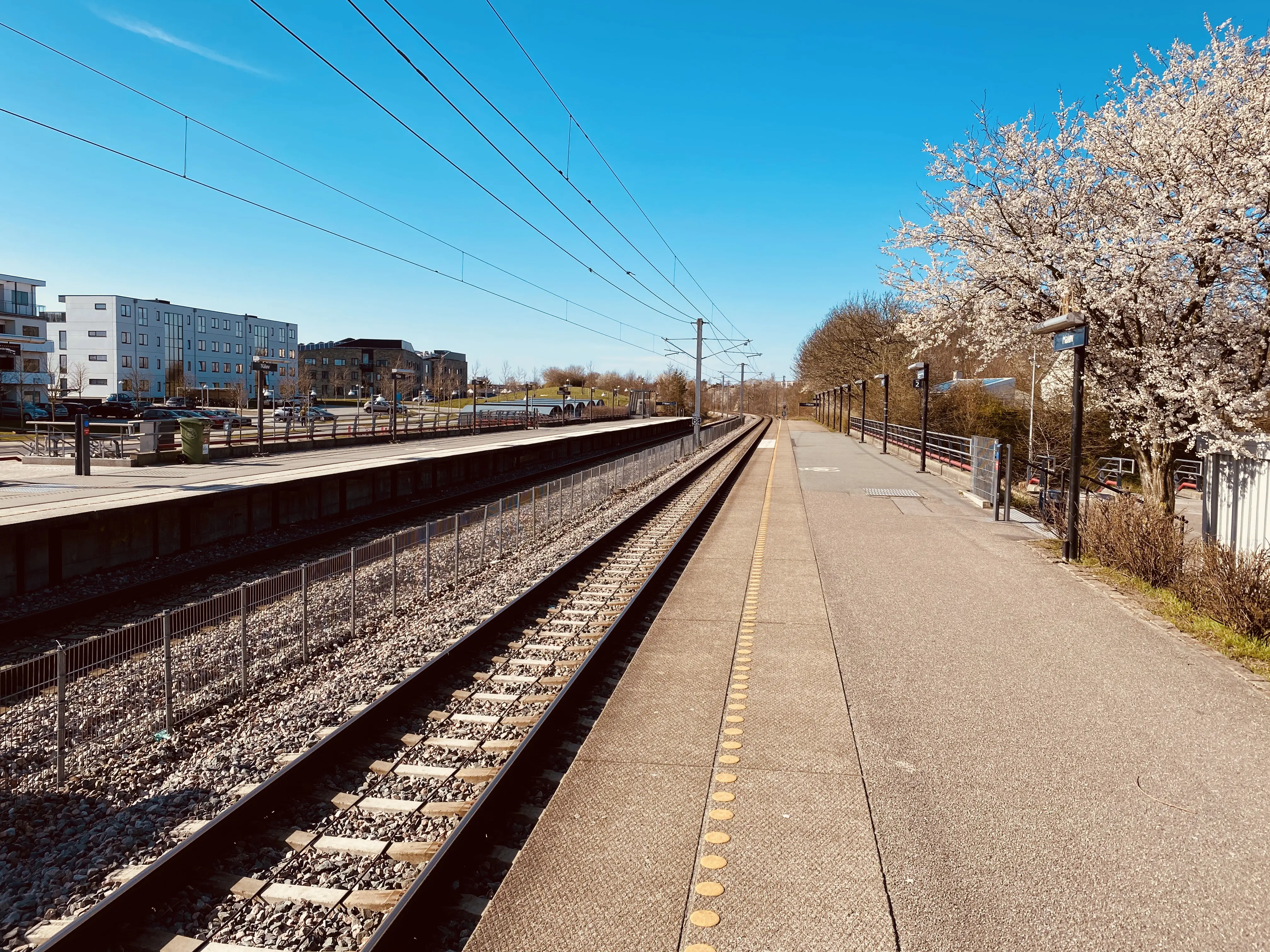 Billede af Måløv Station.