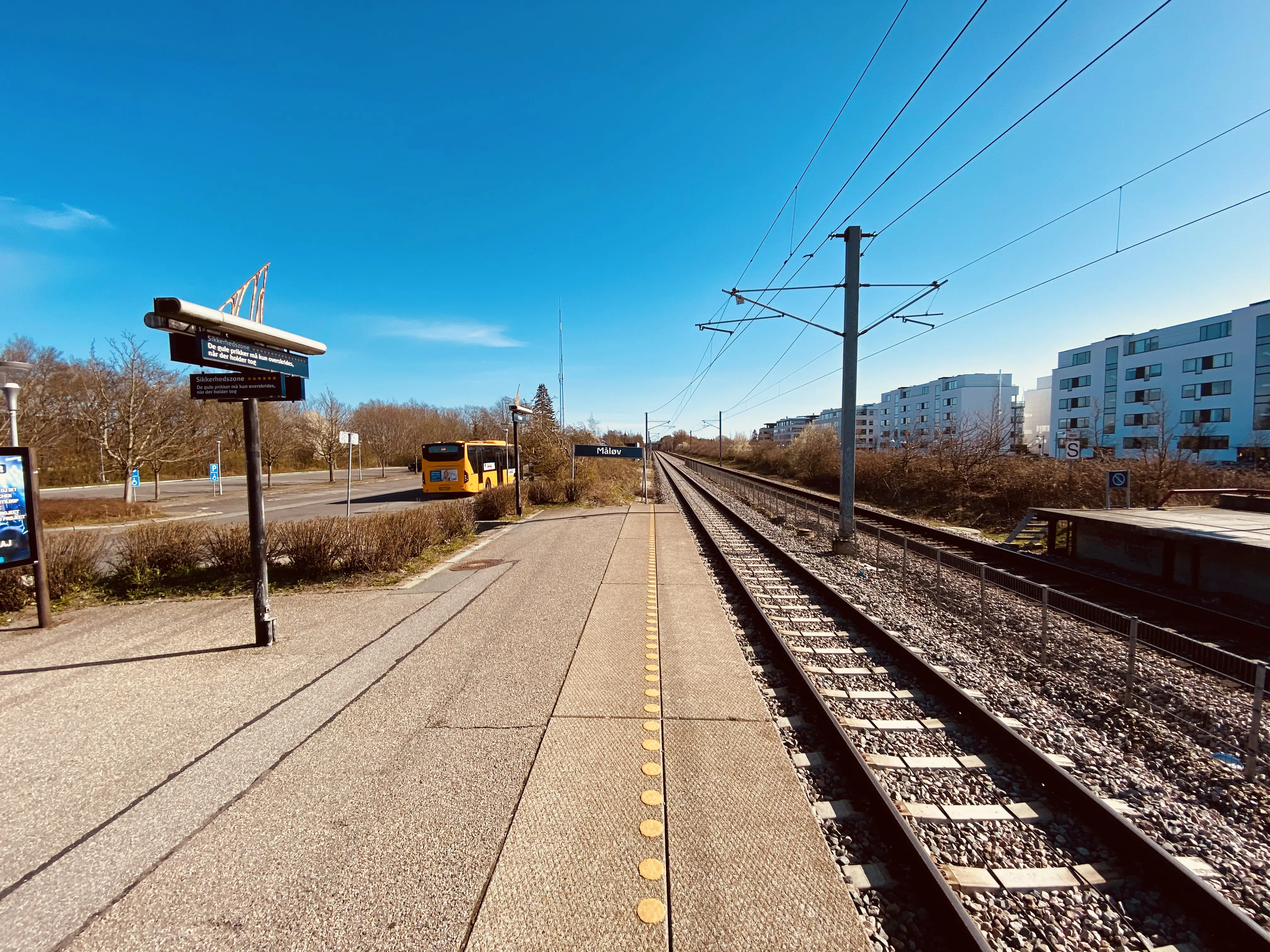 Billede af Måløv Station.