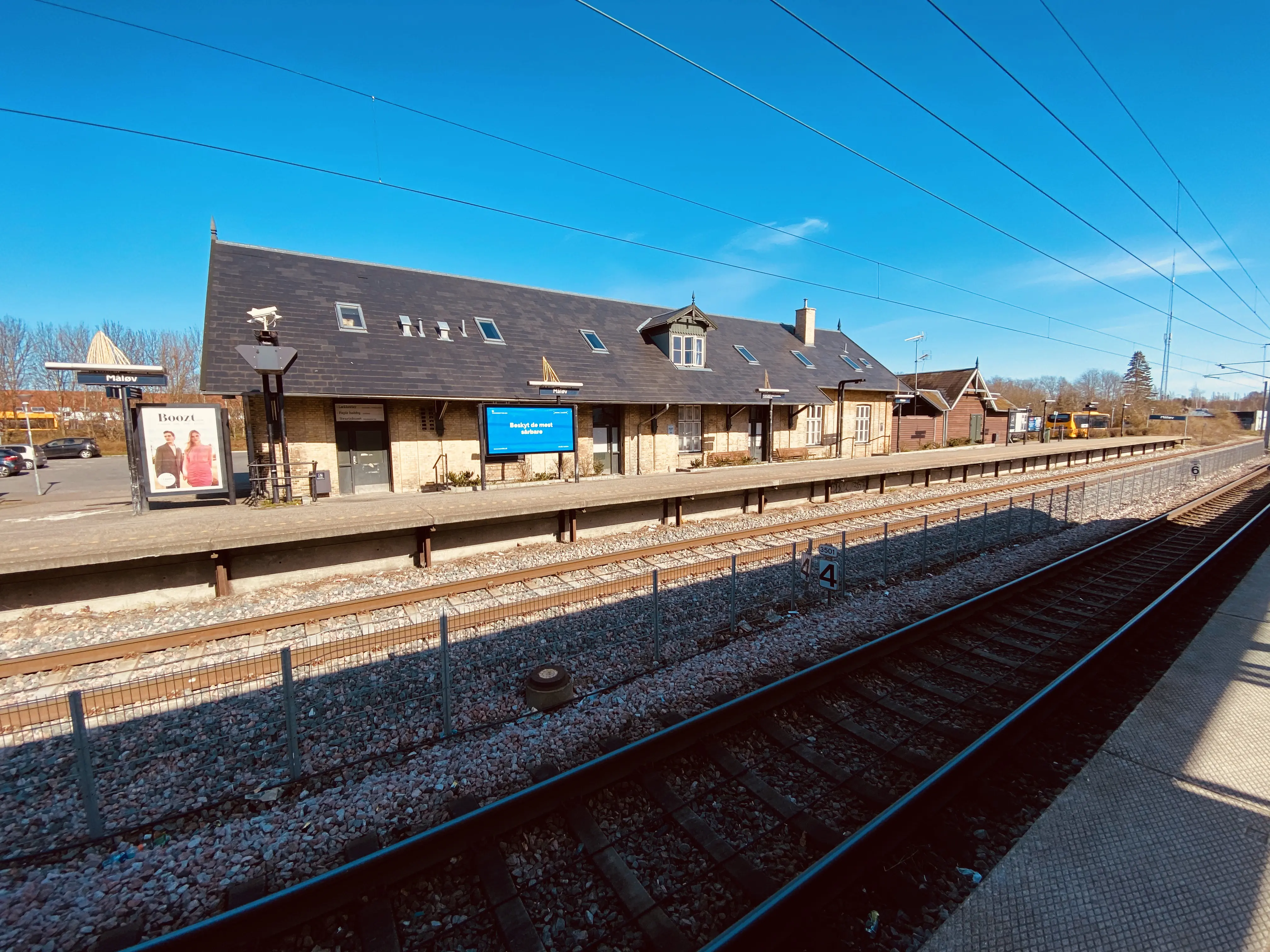 Billede af Måløv Station.