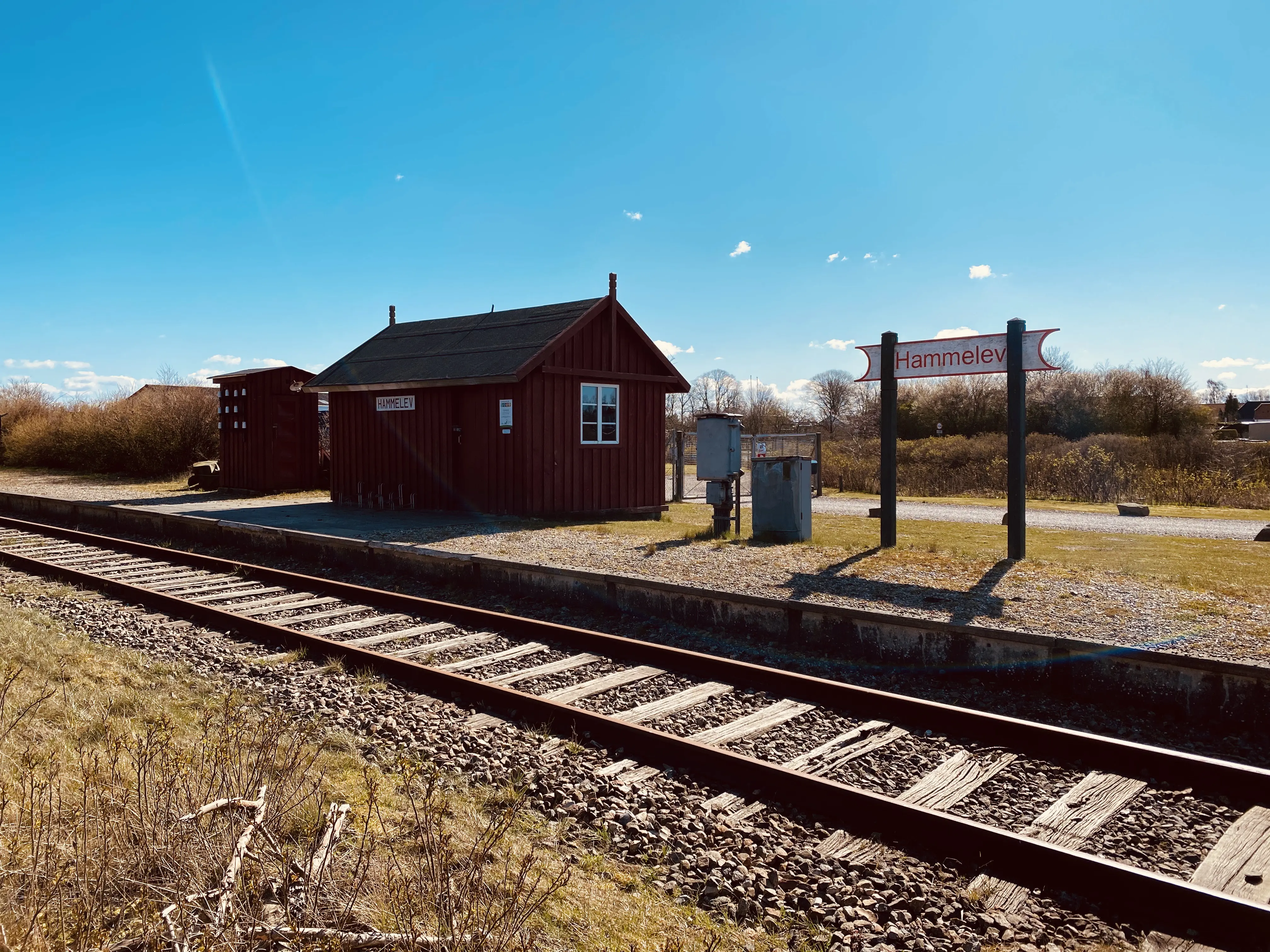 Billede af Hammelev (Sønderjylland) Trinbræt. Billede af Hammelev (Sønderjylland) Trinbræt.