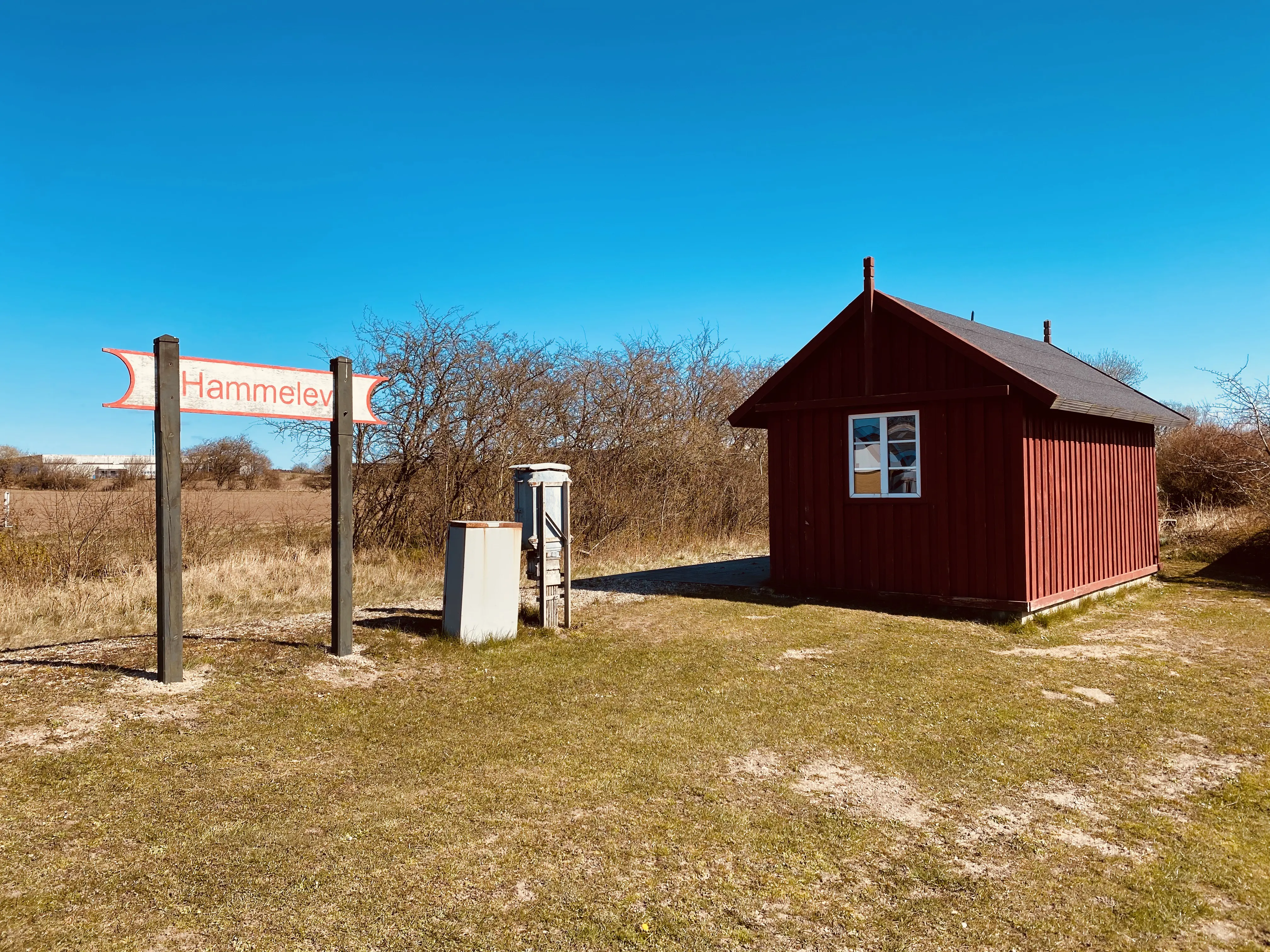 Billede af Hammelev (Sønderjylland) Trinbræt. Billede af Hammelev (Sønderjylland) Trinbræt.