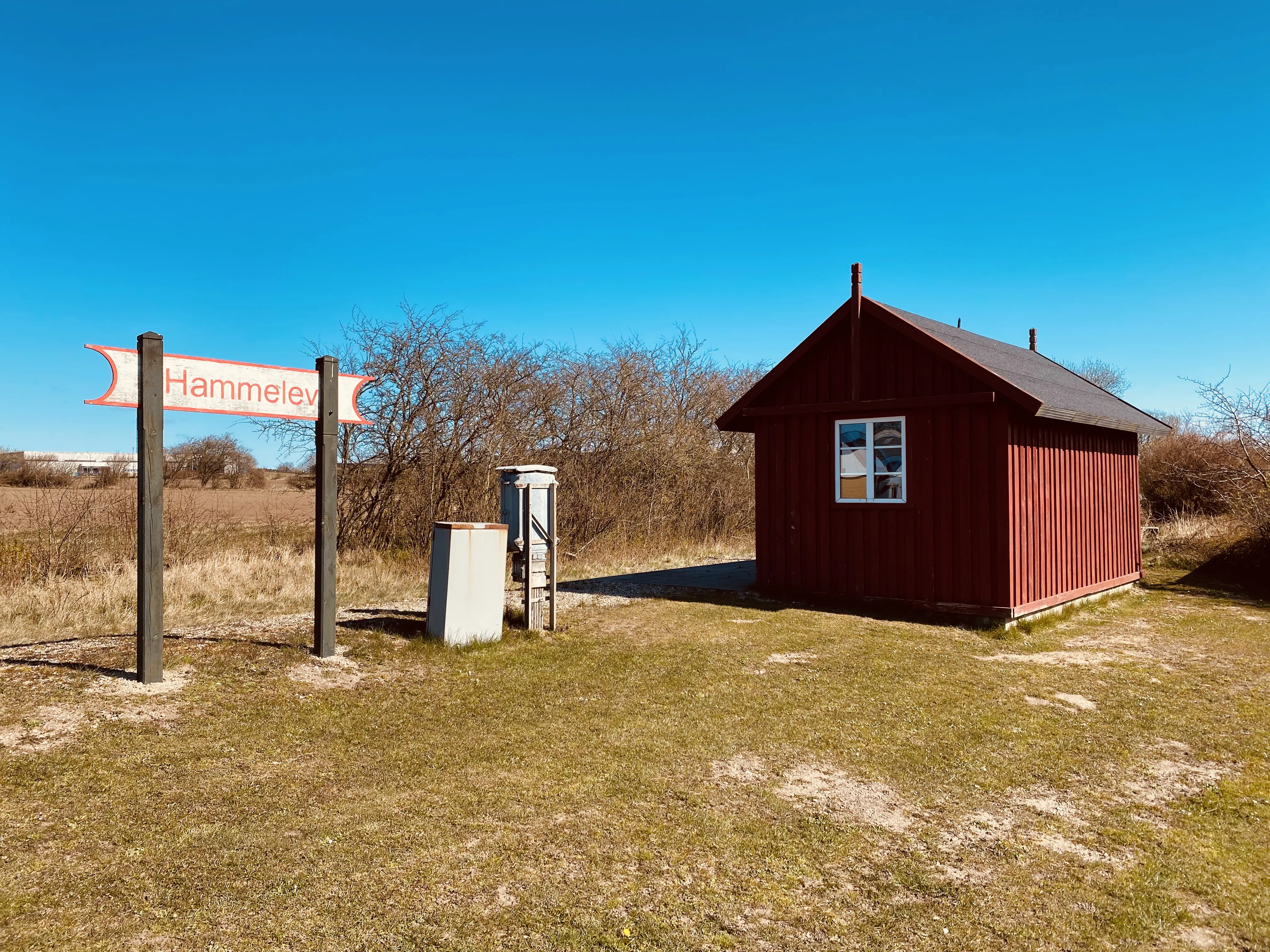 Billede af Hammelev (Sønderjylland) Trinbræt. Billede af Hammelev (Sønderjylland) Trinbræt.
