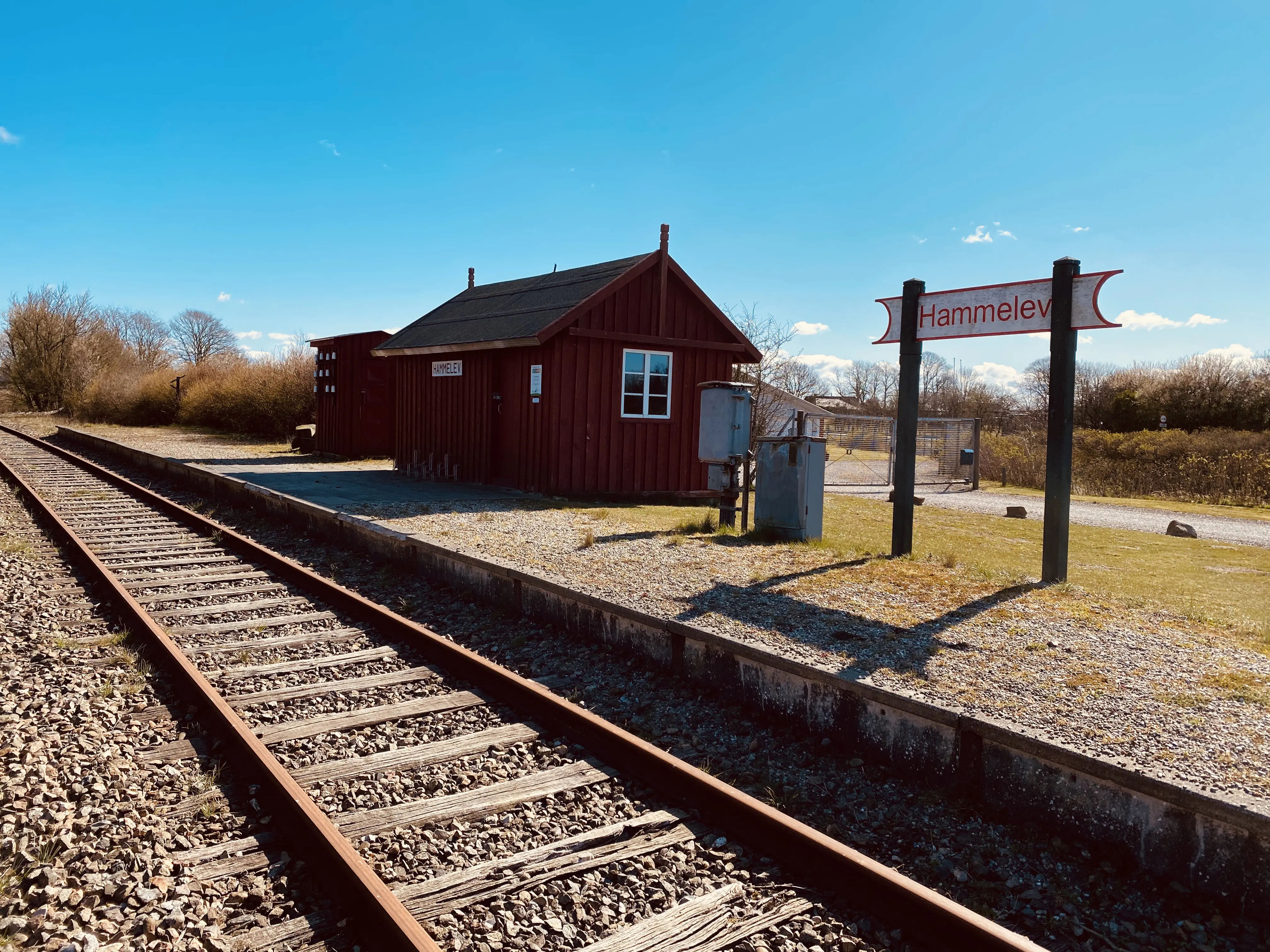 Billede af Hammelev (Sønderjylland) Trinbræt. Billede af Hammelev (Sønderjylland) Trinbræt.