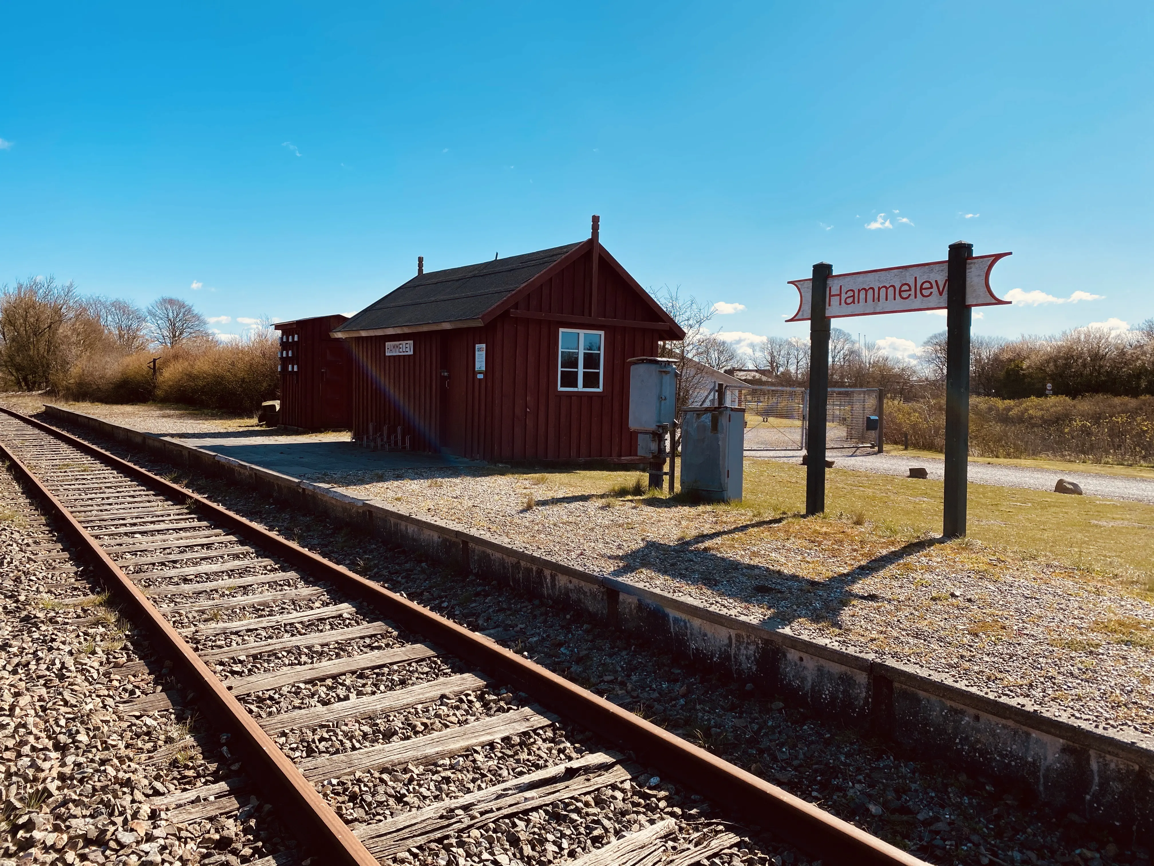 Billede af Hammelev (Sønderjylland) Trinbræt. Billede af Hammelev (Sønderjylland) Trinbræt.