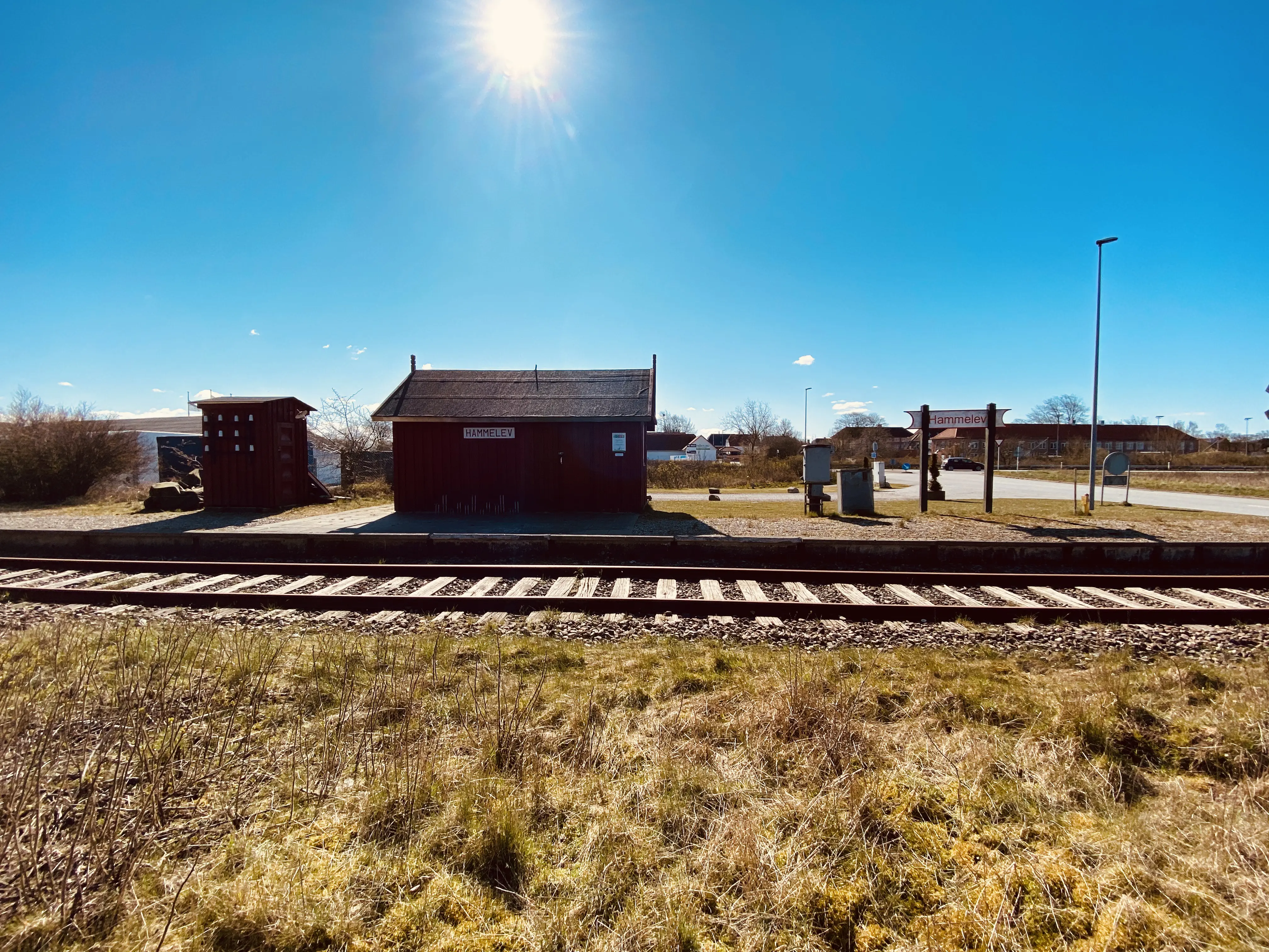 Billede af Hammelev (Sønderjylland) Trinbræt. Billede af Hammelev (Sønderjylland) Trinbræt.
