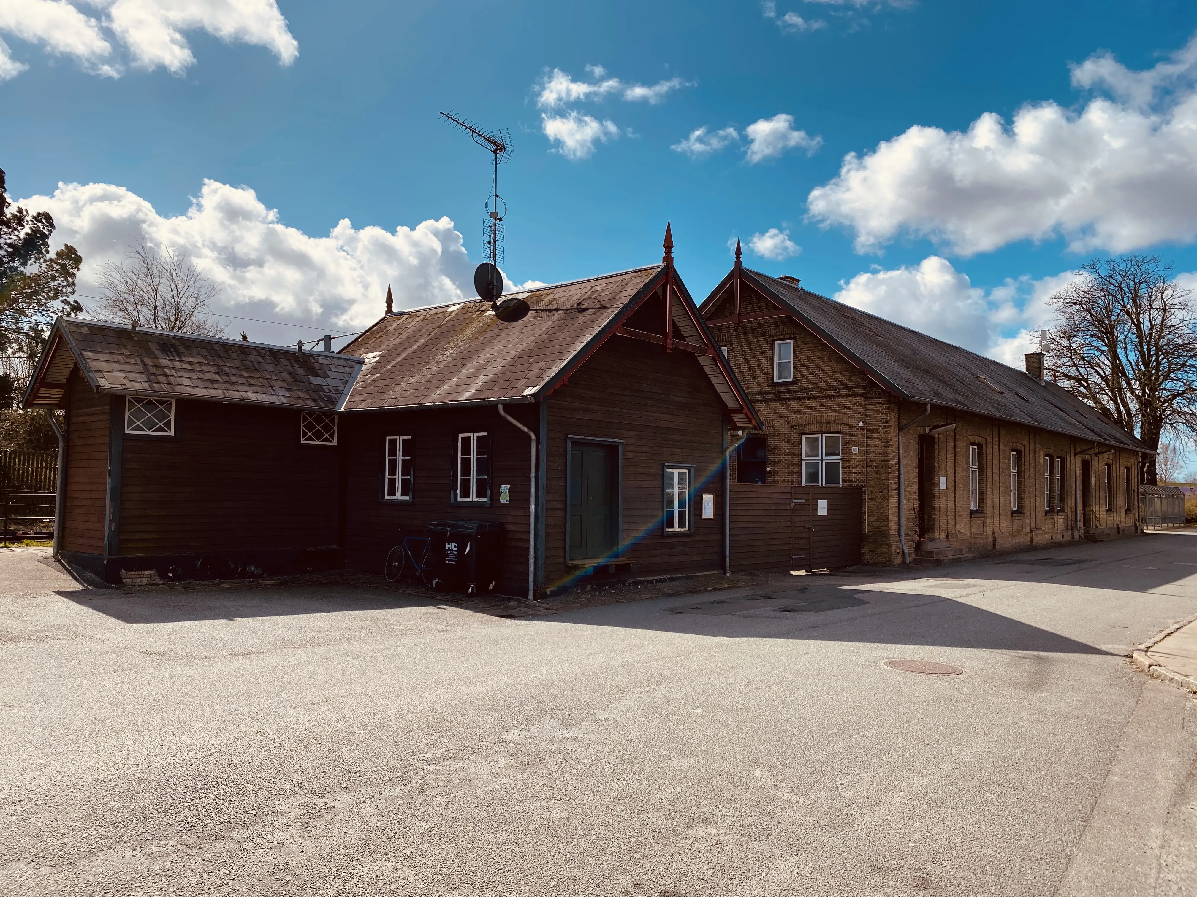 Billede af Veksø Station.