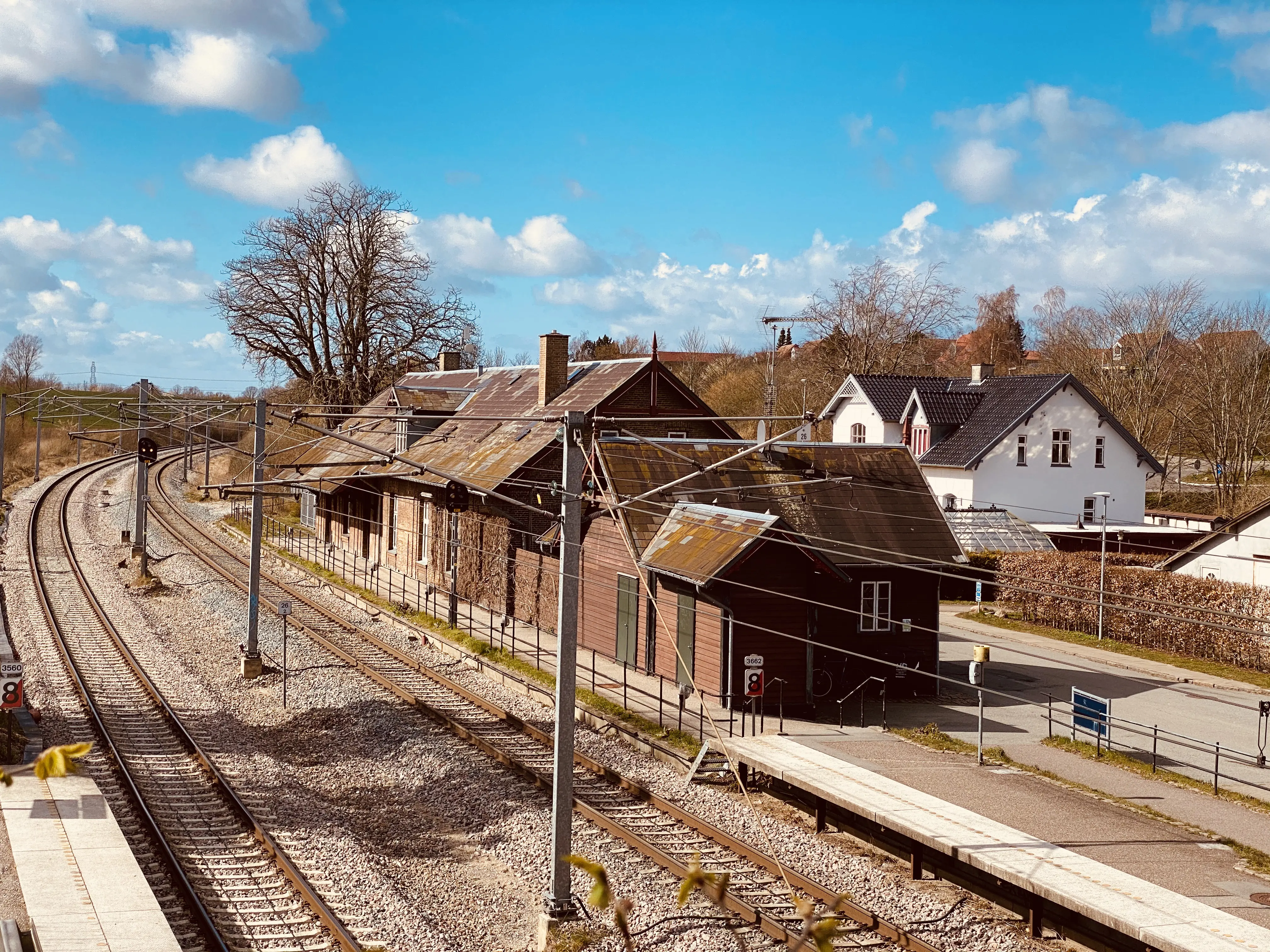 Billede af Veksø Station.