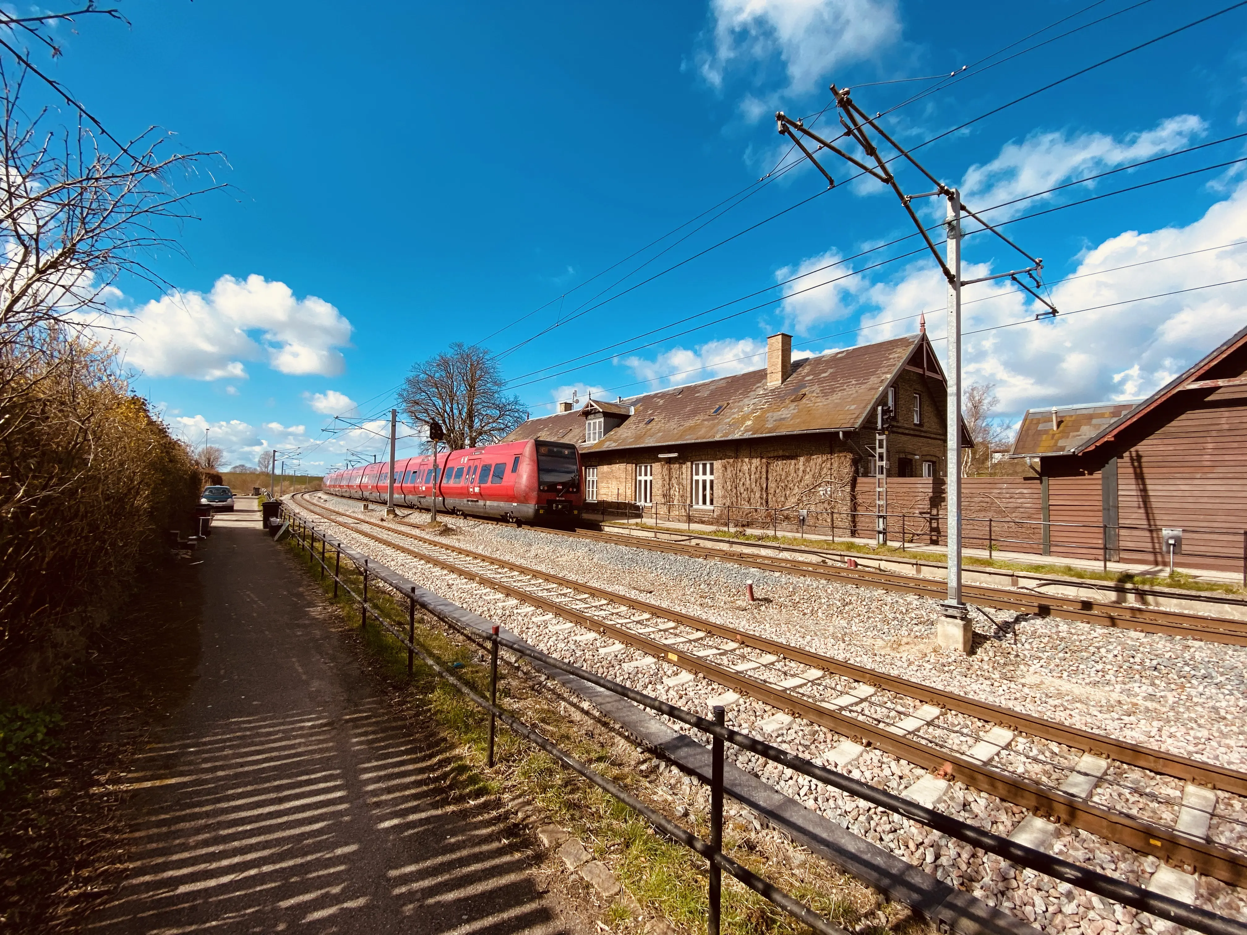 Billede af Veksø Station.