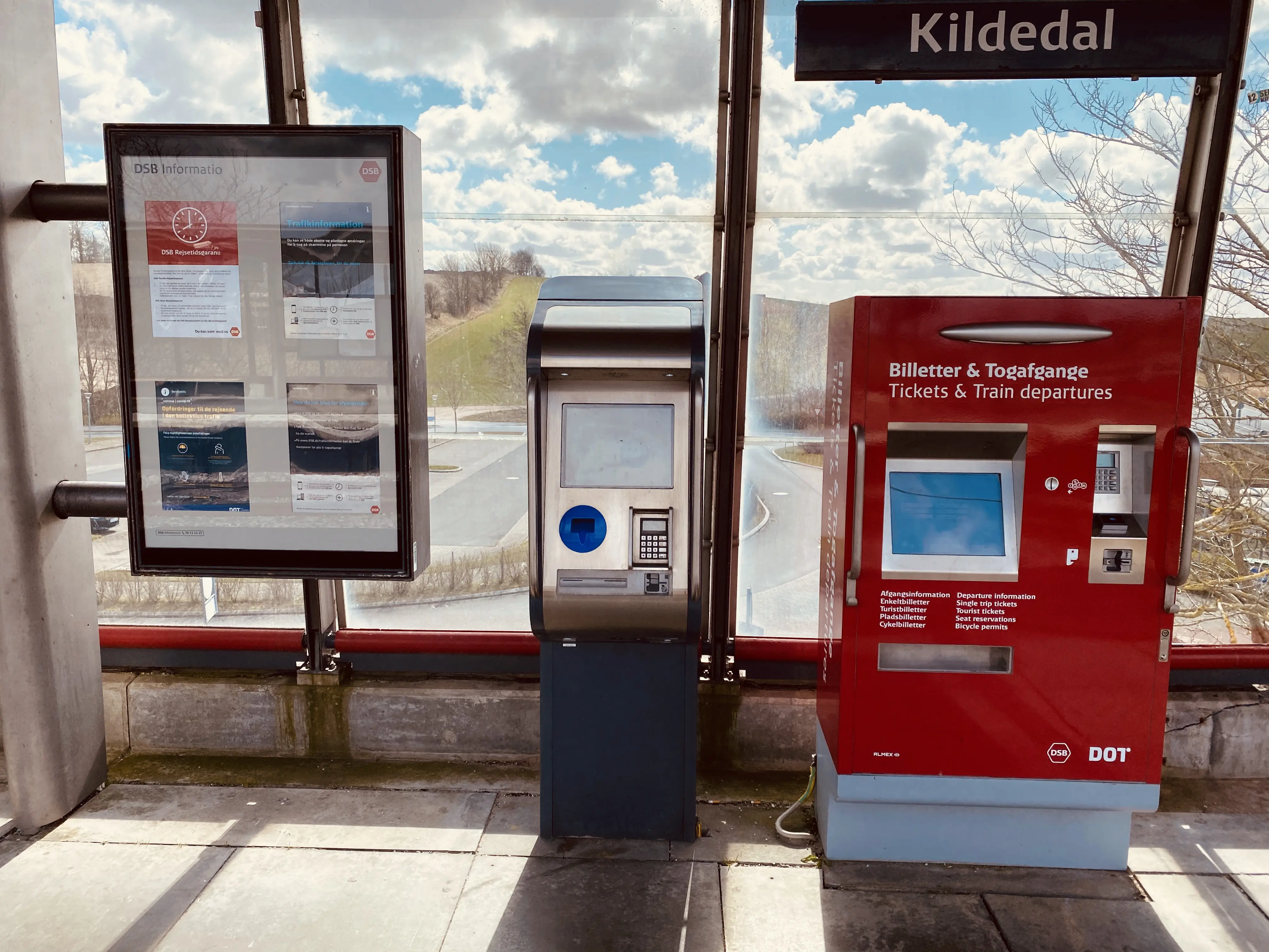 Billede af Kildedal S-togstrinbræt. Billede af Kildedal S-togstrinbræt.