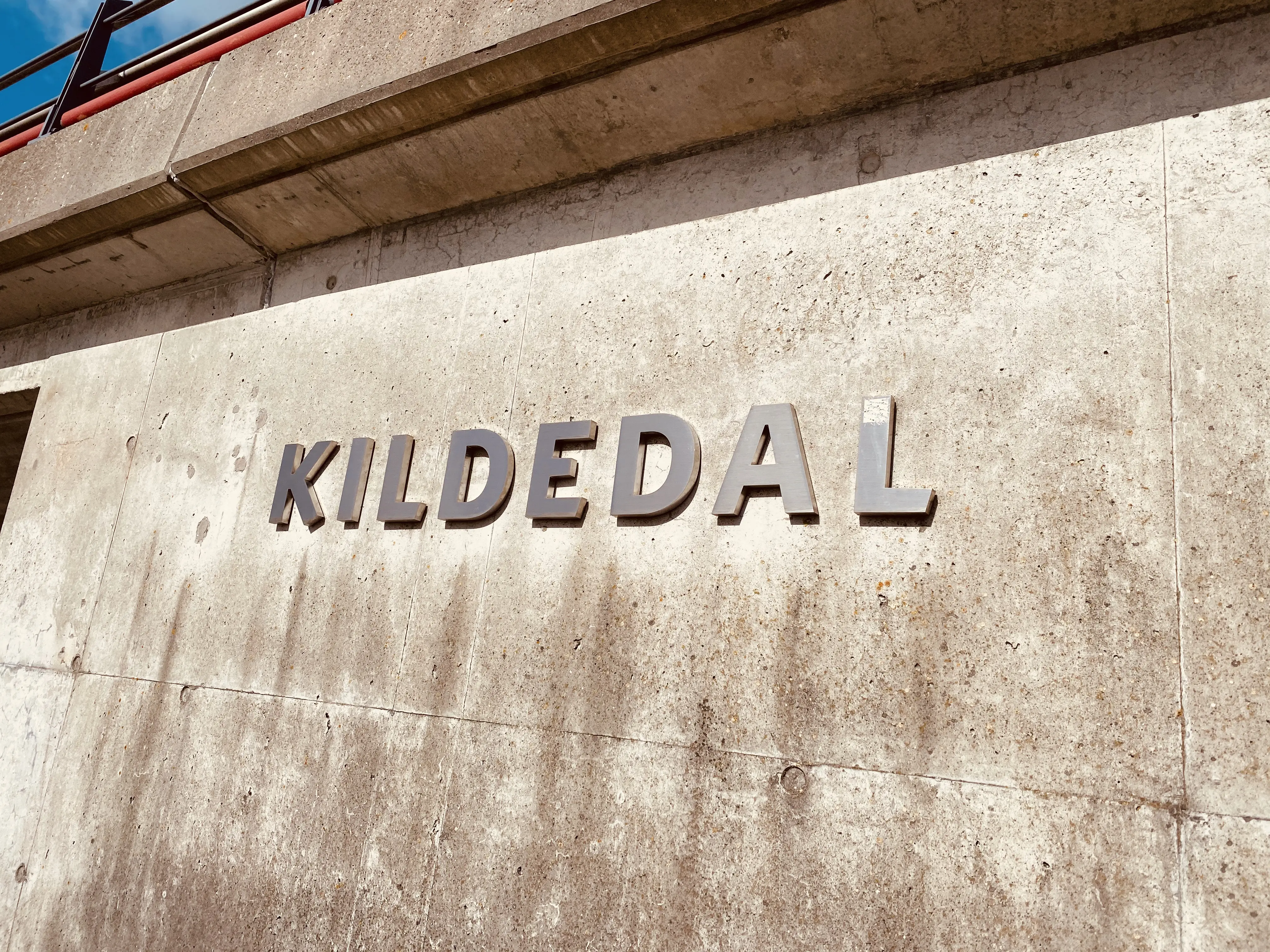 Billede af Kildedal S-togstrinbræt. Billede af Kildedal S-togstrinbræt.