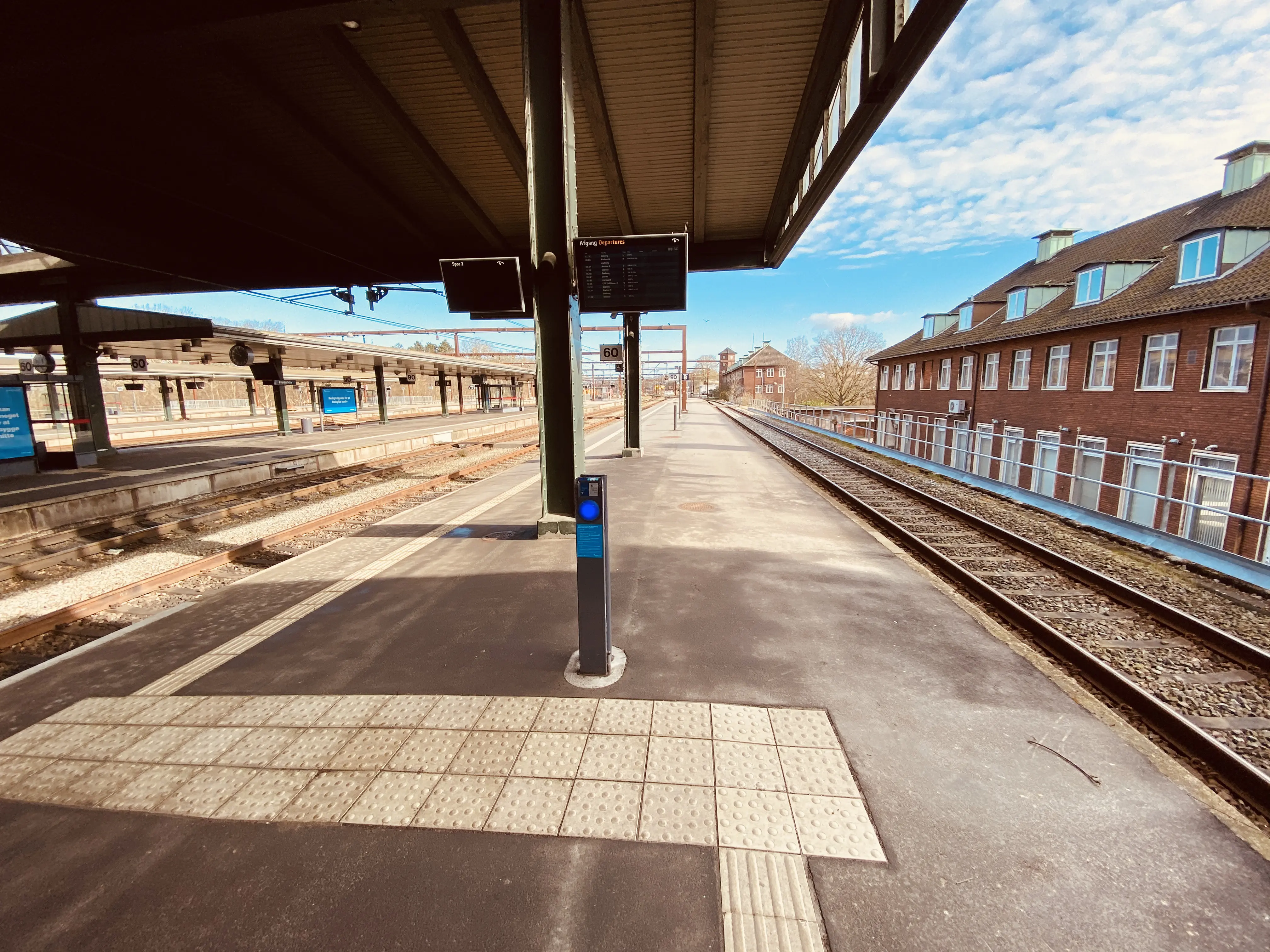 Billede af Fredericia Banegård . Billede af Fredericia Banegård .