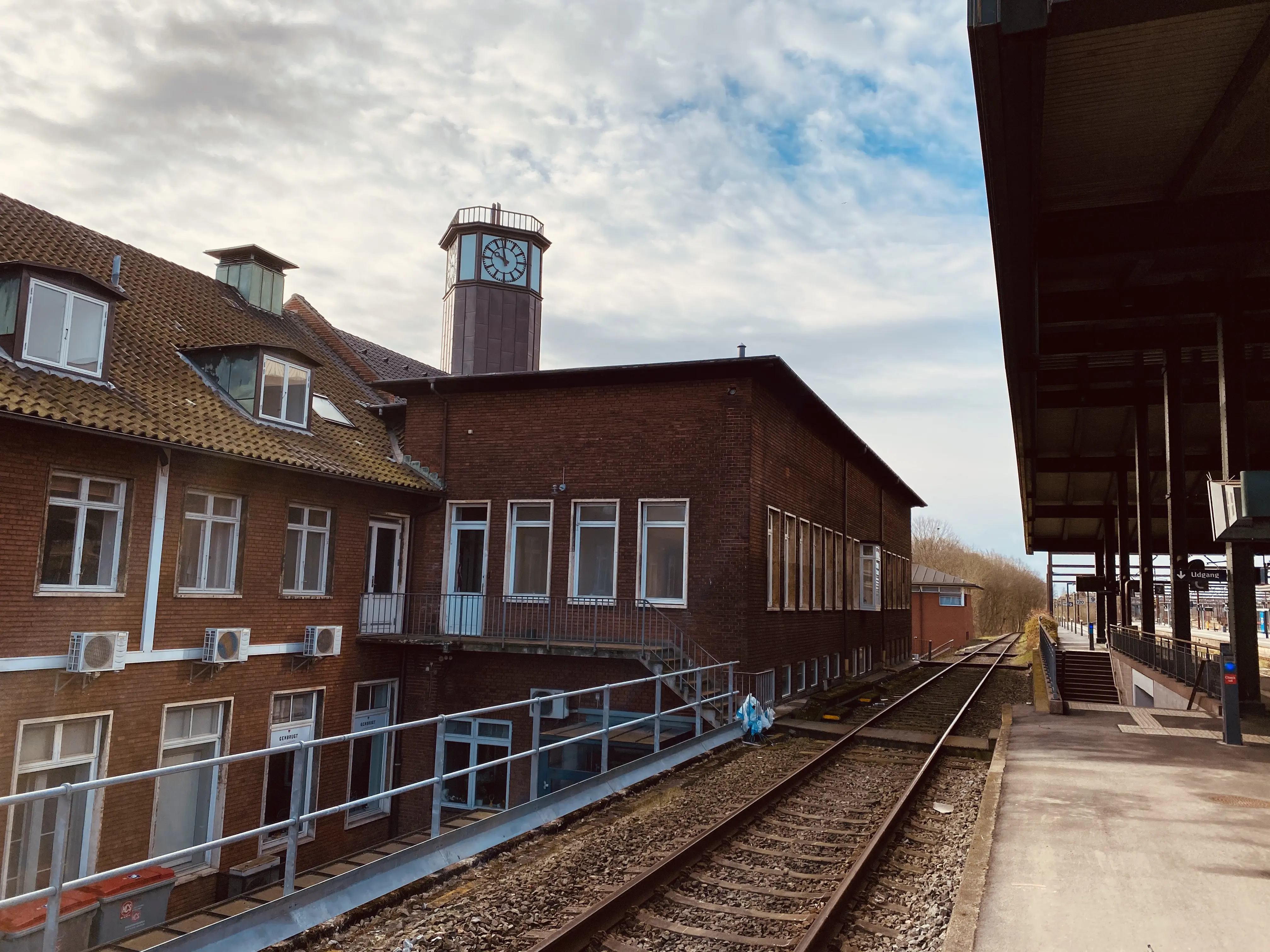 Billede af Fredericia Banegård . Billede af Fredericia Banegård .