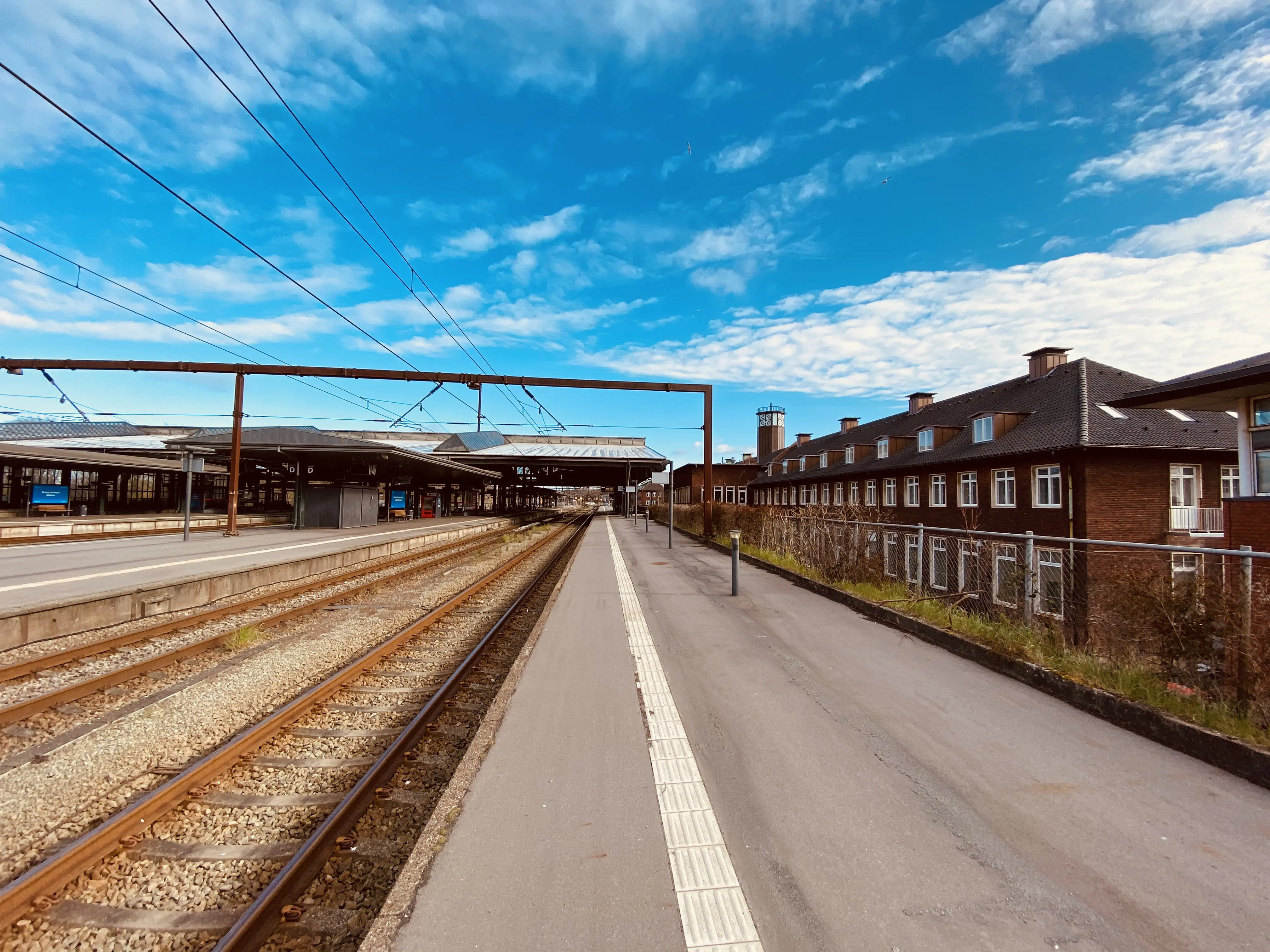 Billede af Fredericia Banegård .