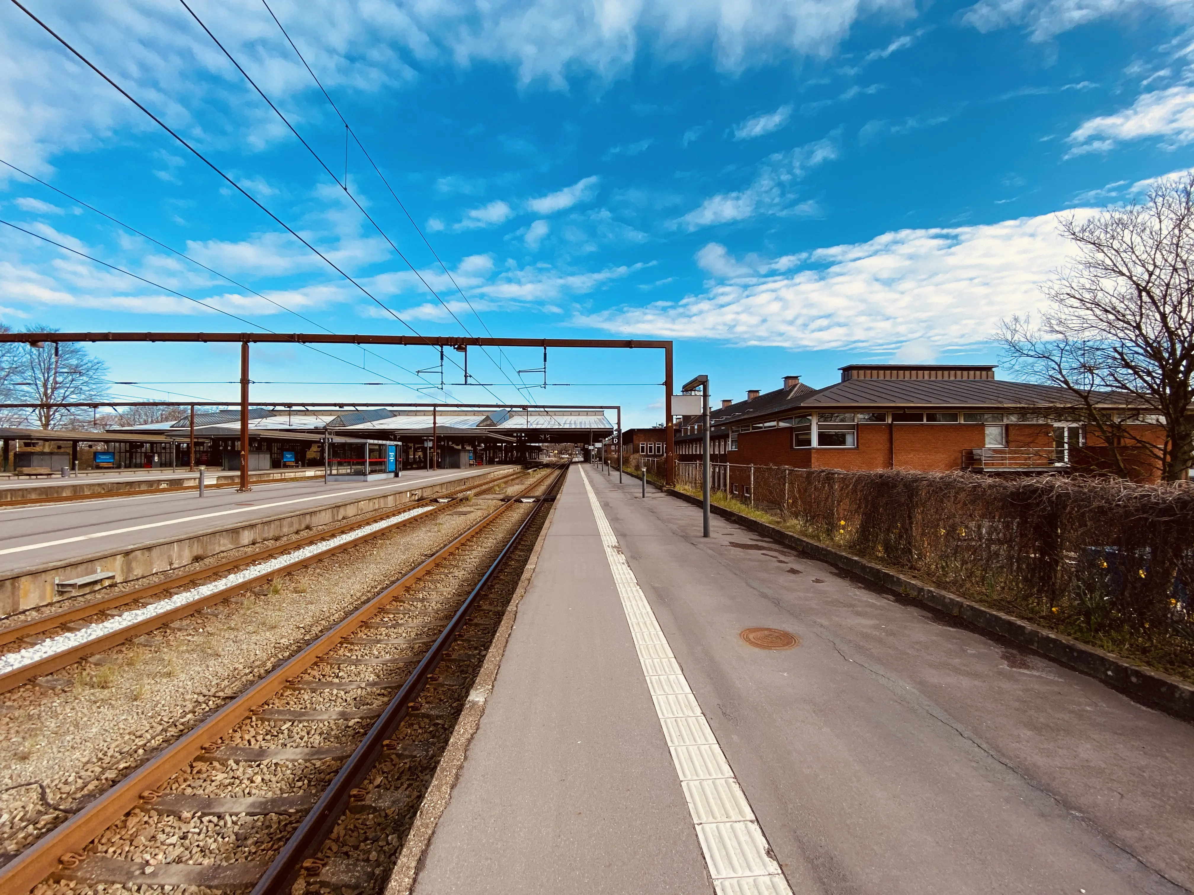 Billede af Fredericia Banegård .