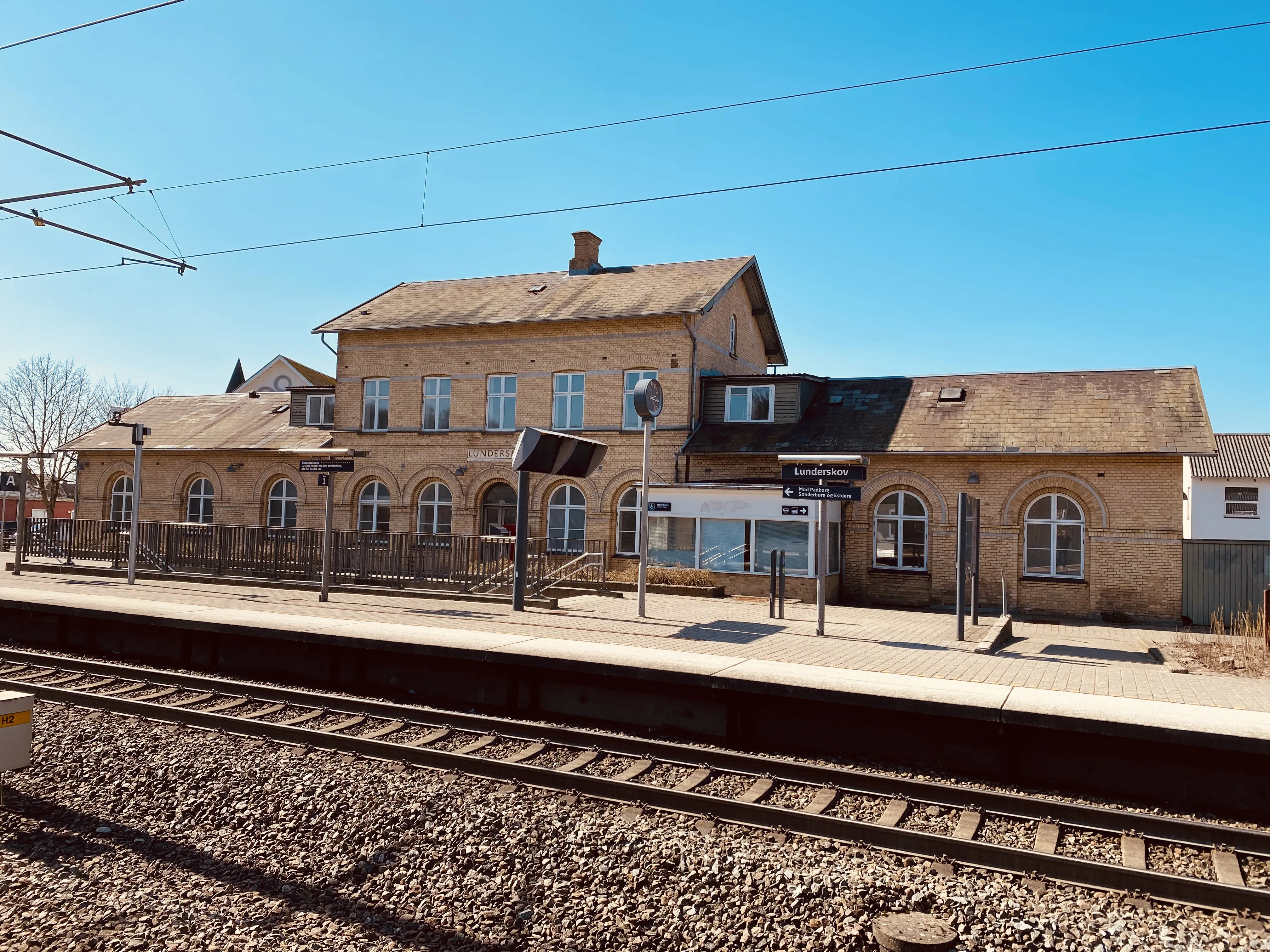 Billede af Lunderskov Station.