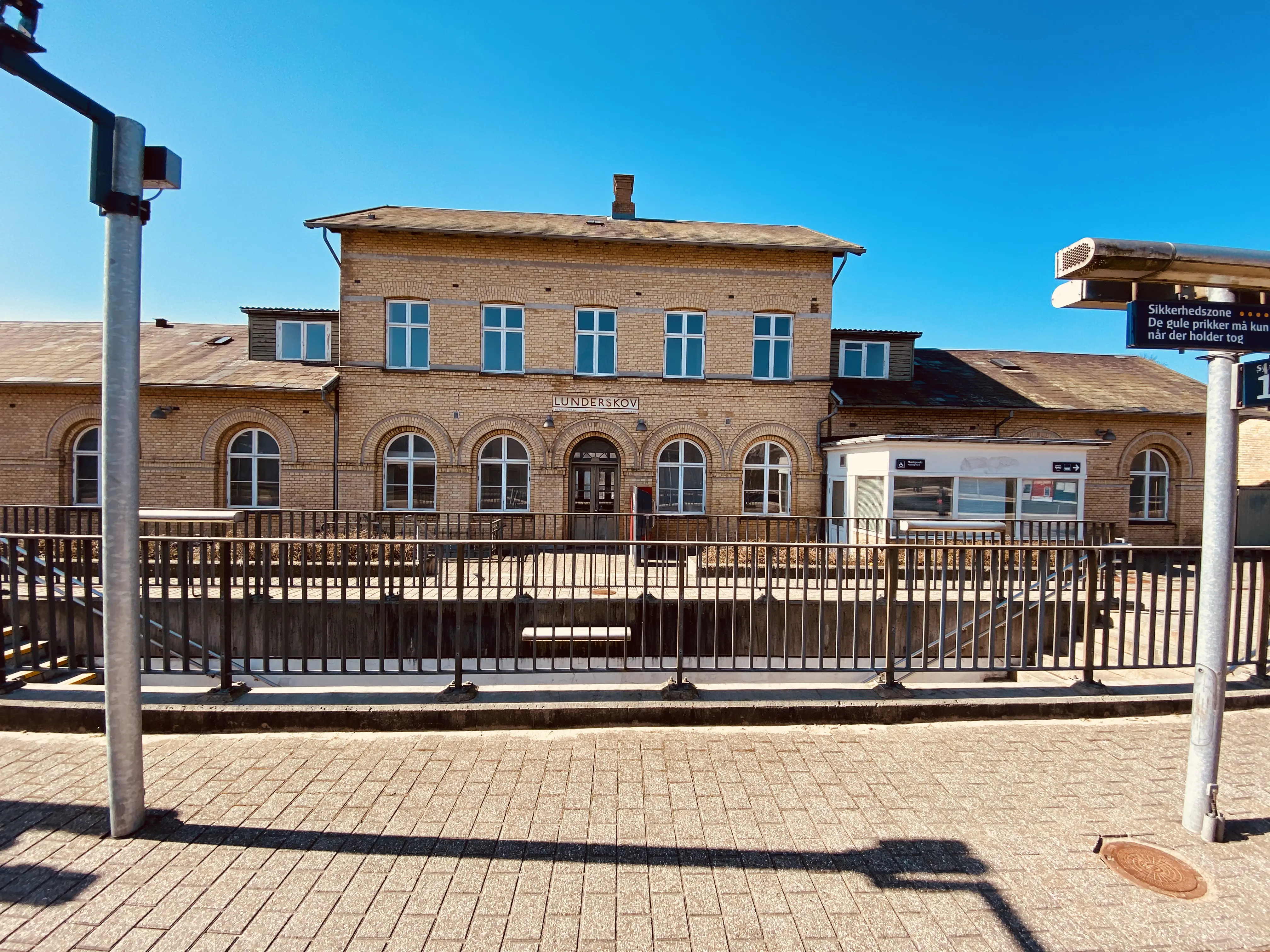 Billede af Lunderskov Station. Billede af Lunderskov Station.