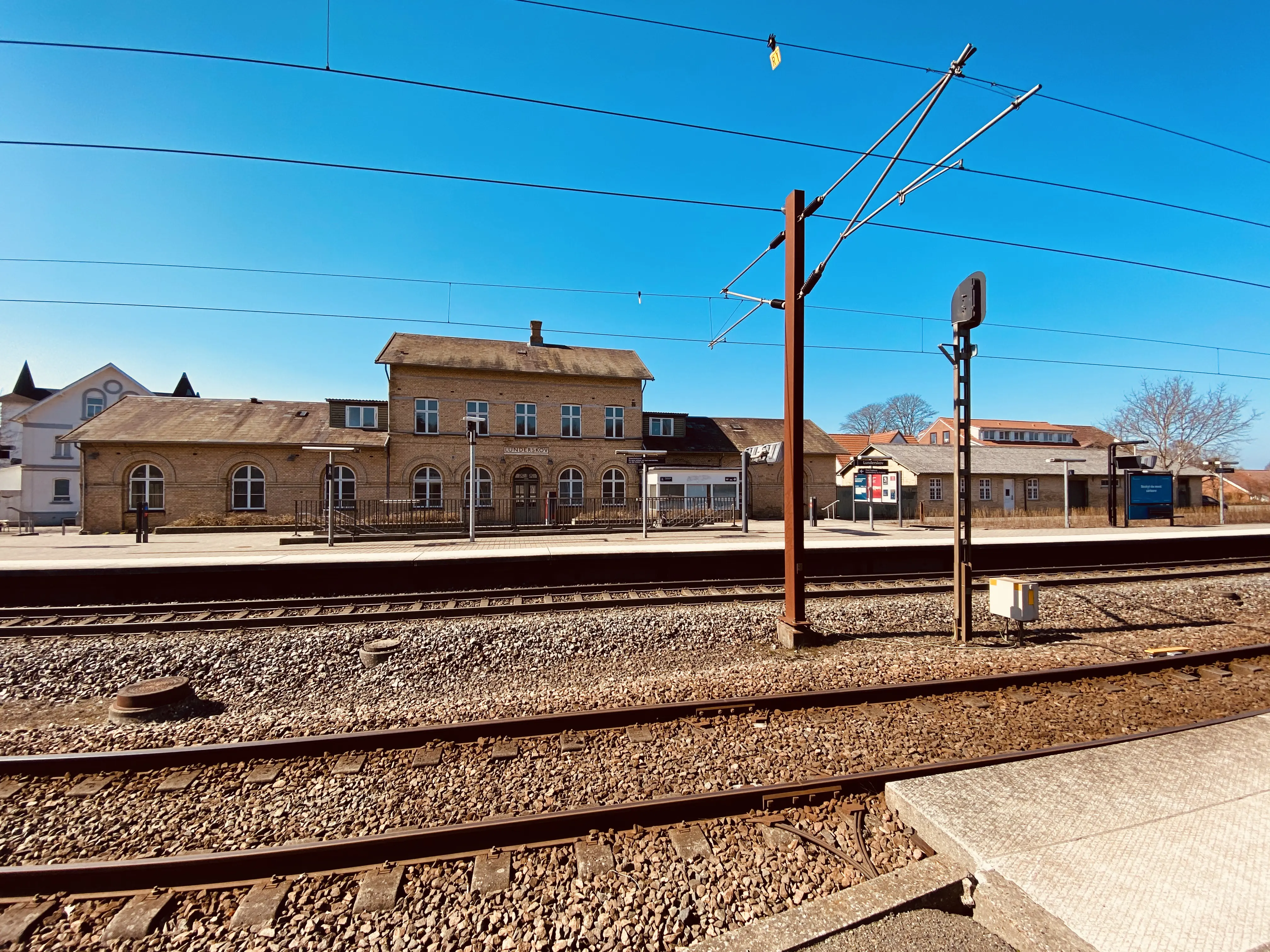Billede af Lunderskov Station. Billede af Lunderskov Station.