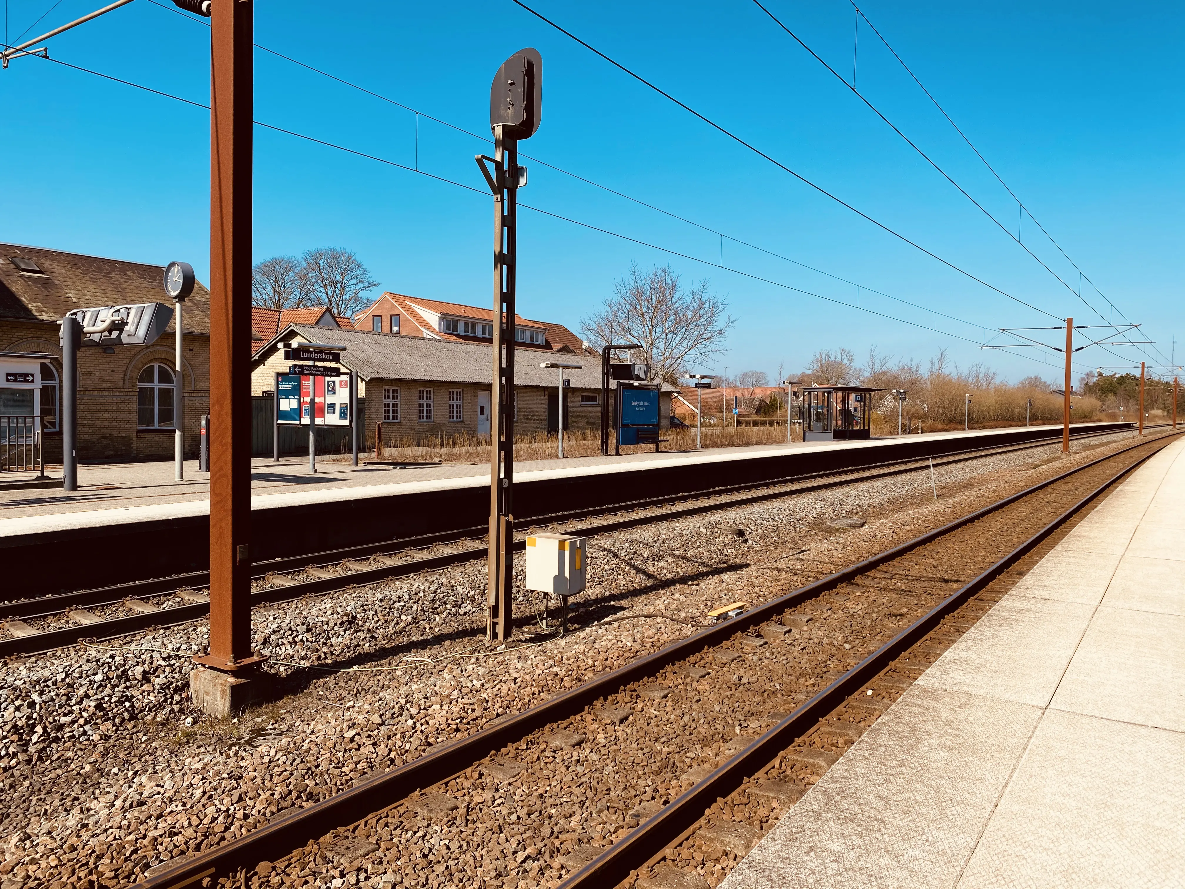 Billede af Lunderskov Station. Billede af Lunderskov Station.