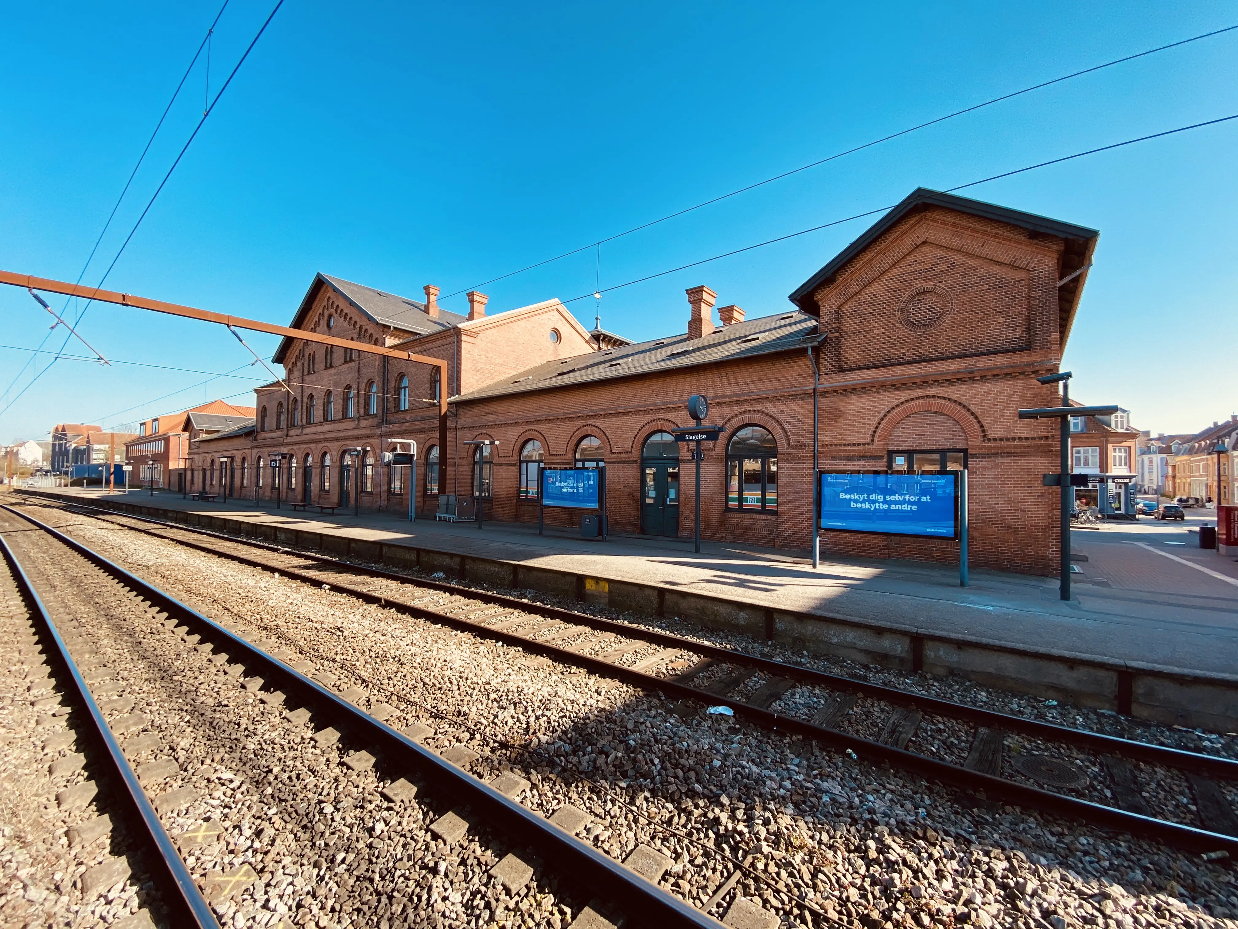 Billede af Slagelse Station. Billede af Slagelse Station.