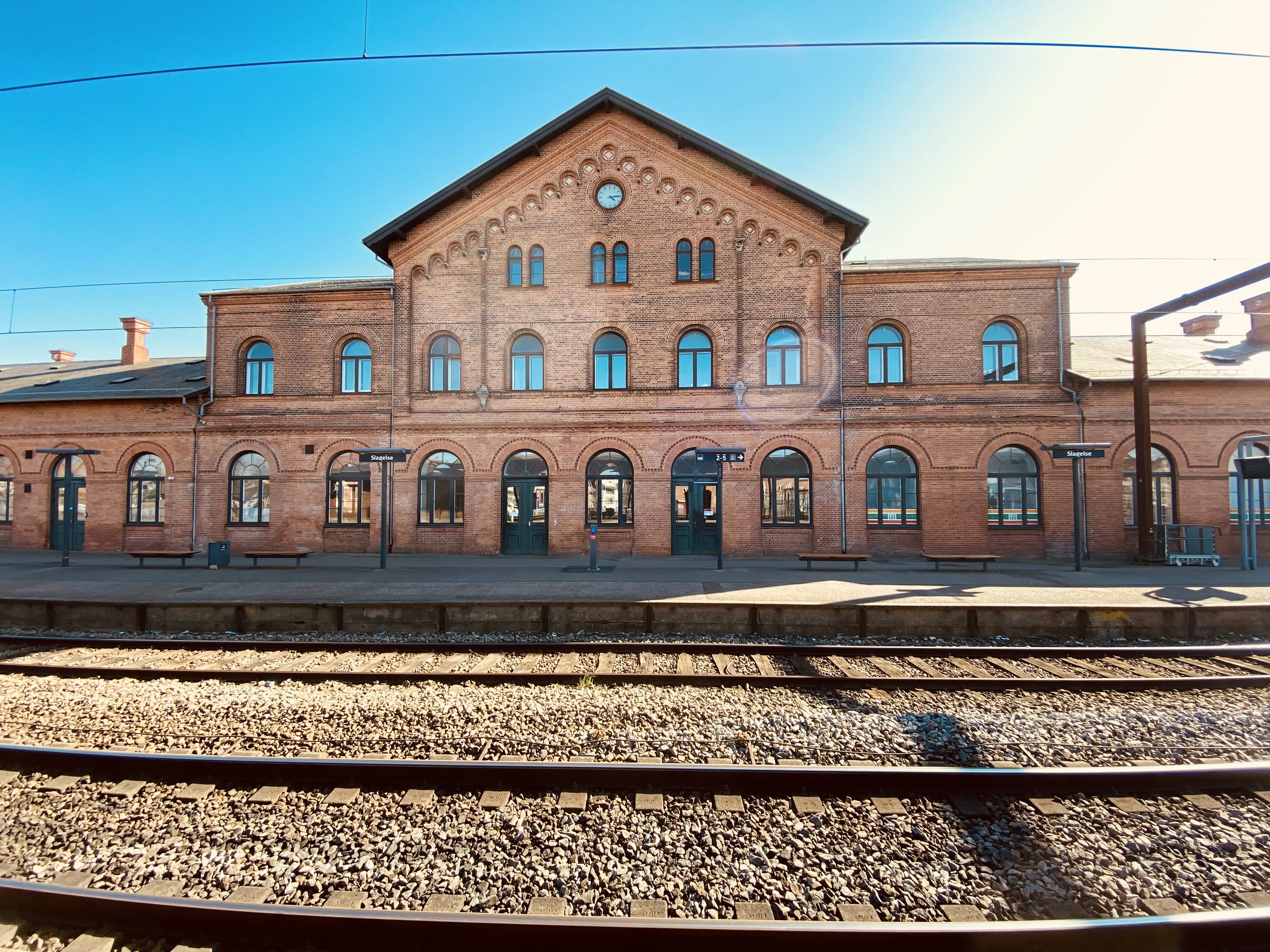 Billede af Slagelse Station. Billede af Slagelse Station.